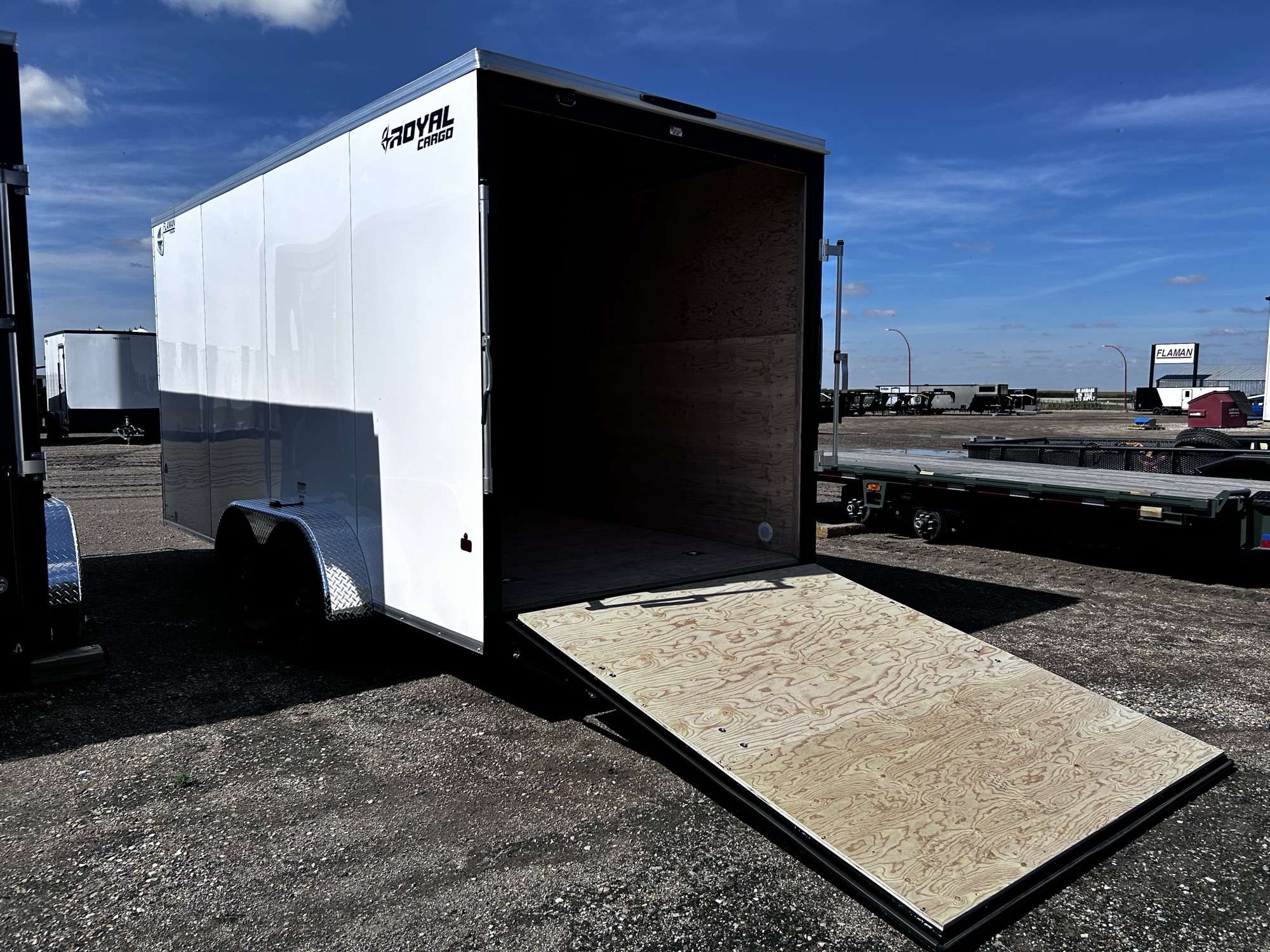 2026 Royal LCH 7' x 16' + V-Nose Cargo Trailer