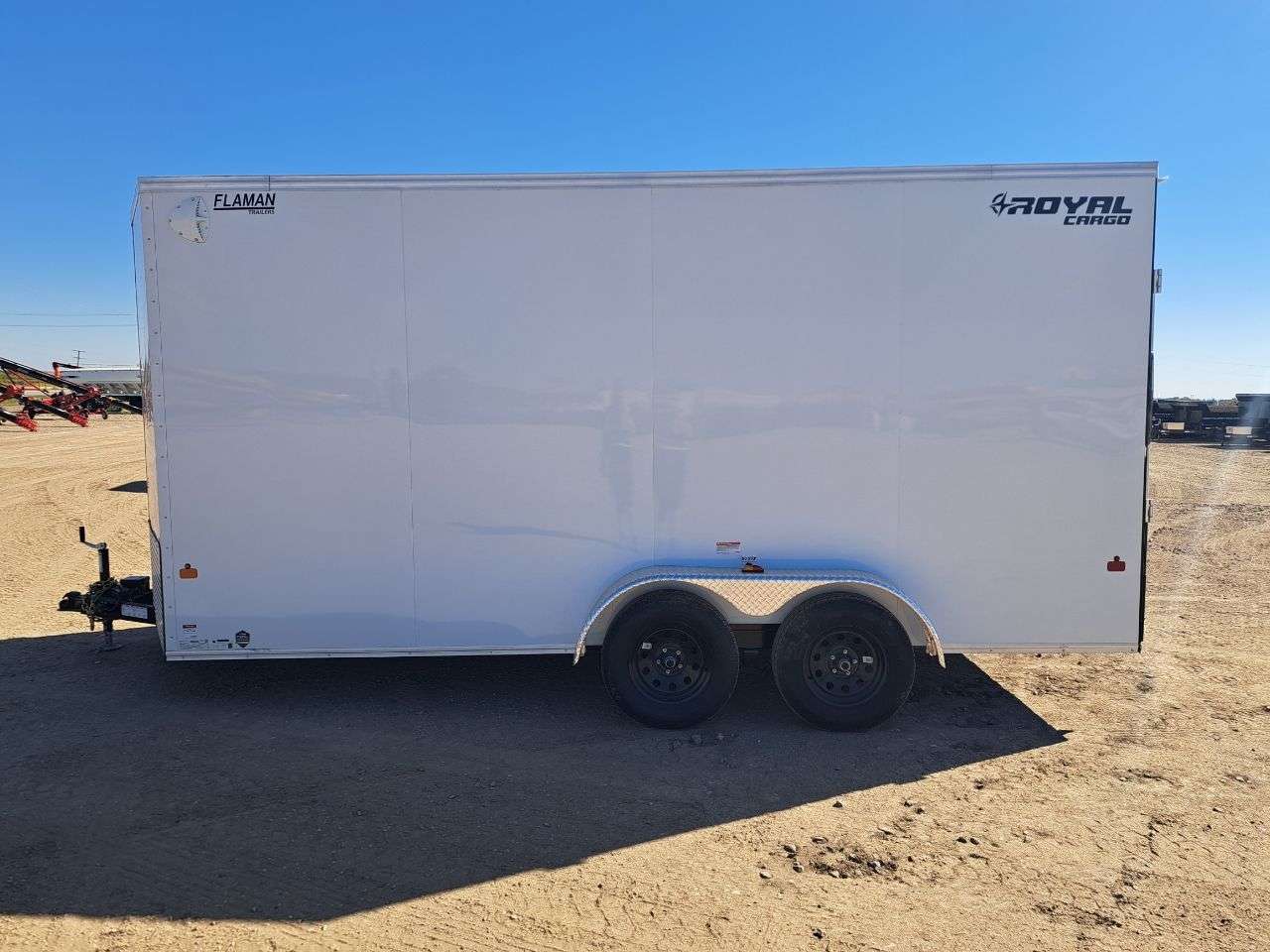2026 Royal LCH 7' x 16' + V-Nose Cargo Trailer