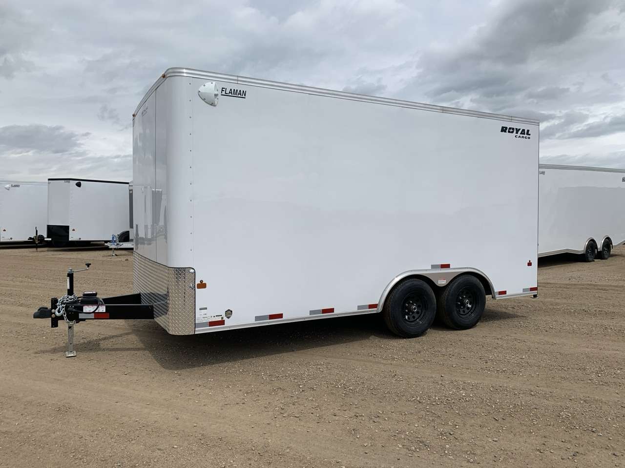 2026 Royal LCH 8'6" x 16' Flat Front Cargo Trailer
