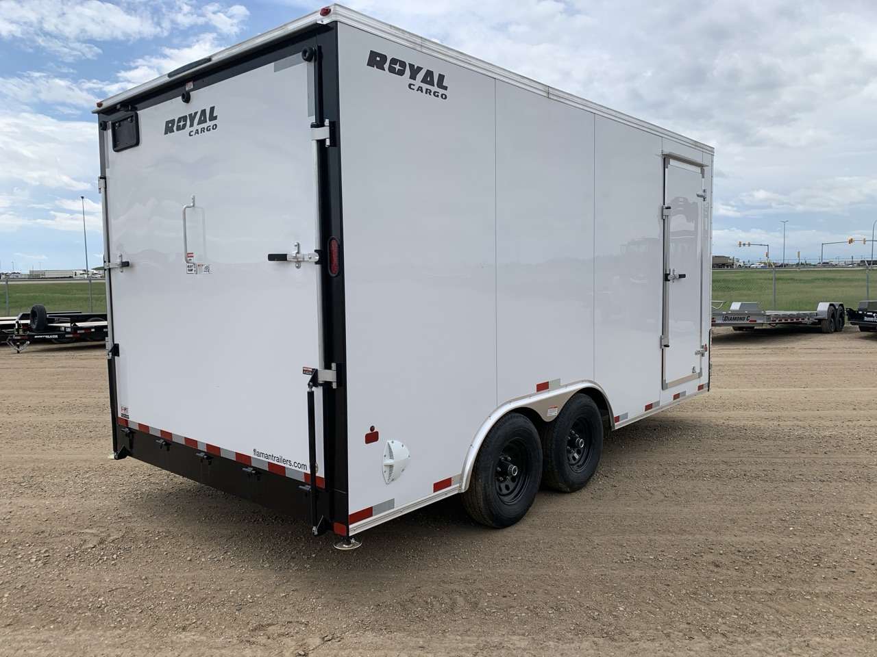 2026 Royal LCH 8'6" x 16' Flat Front Cargo Trailer