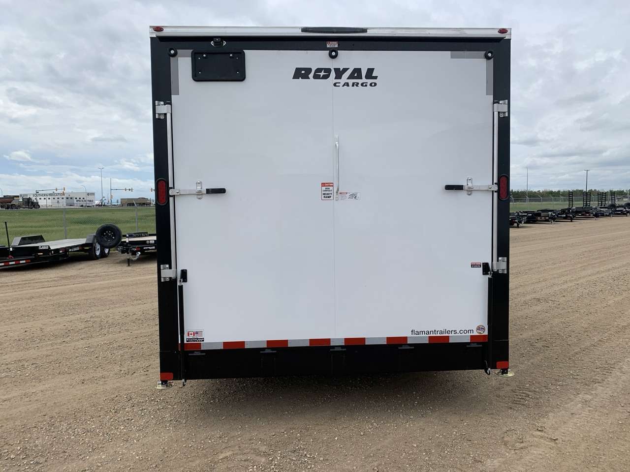 2026 Royal LCH 8'6" x 16' Flat Front Cargo Trailer