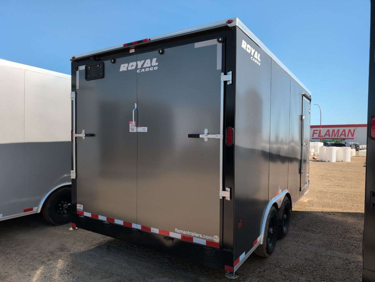 2026 Royal LCH 8'6" x 16' + V-Nose Cargo Trailer