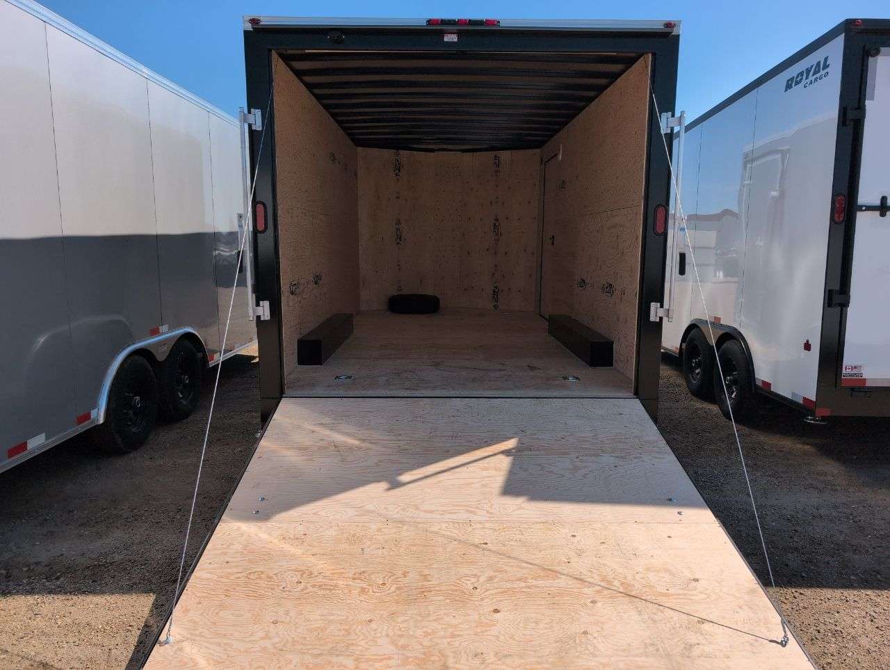 2026 Royal LCH 8'6" x 16' + V-Nose Cargo Trailer