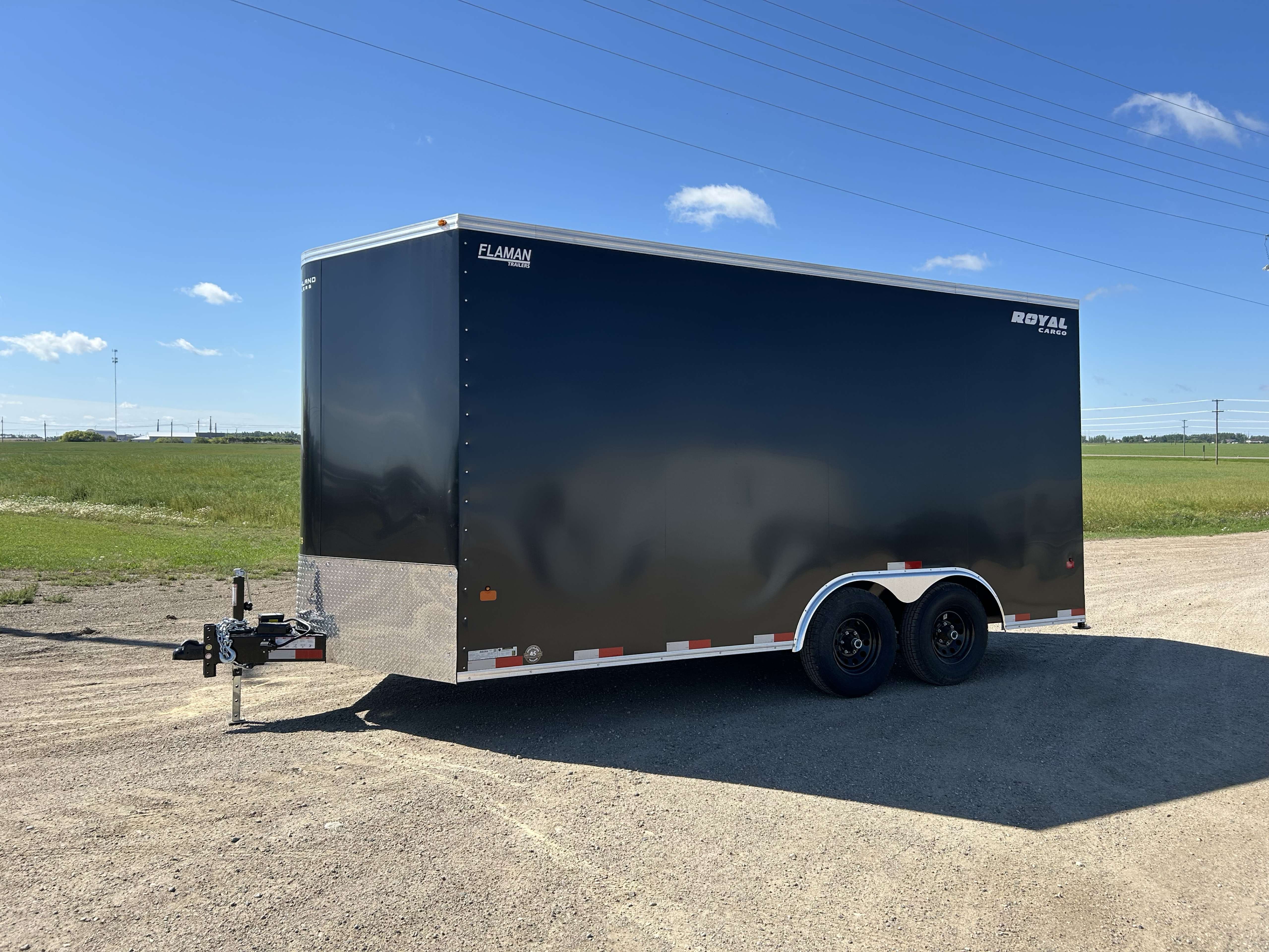 2026 Royal LCH 8'6" x 16' + V-Nose Cargo Trailer