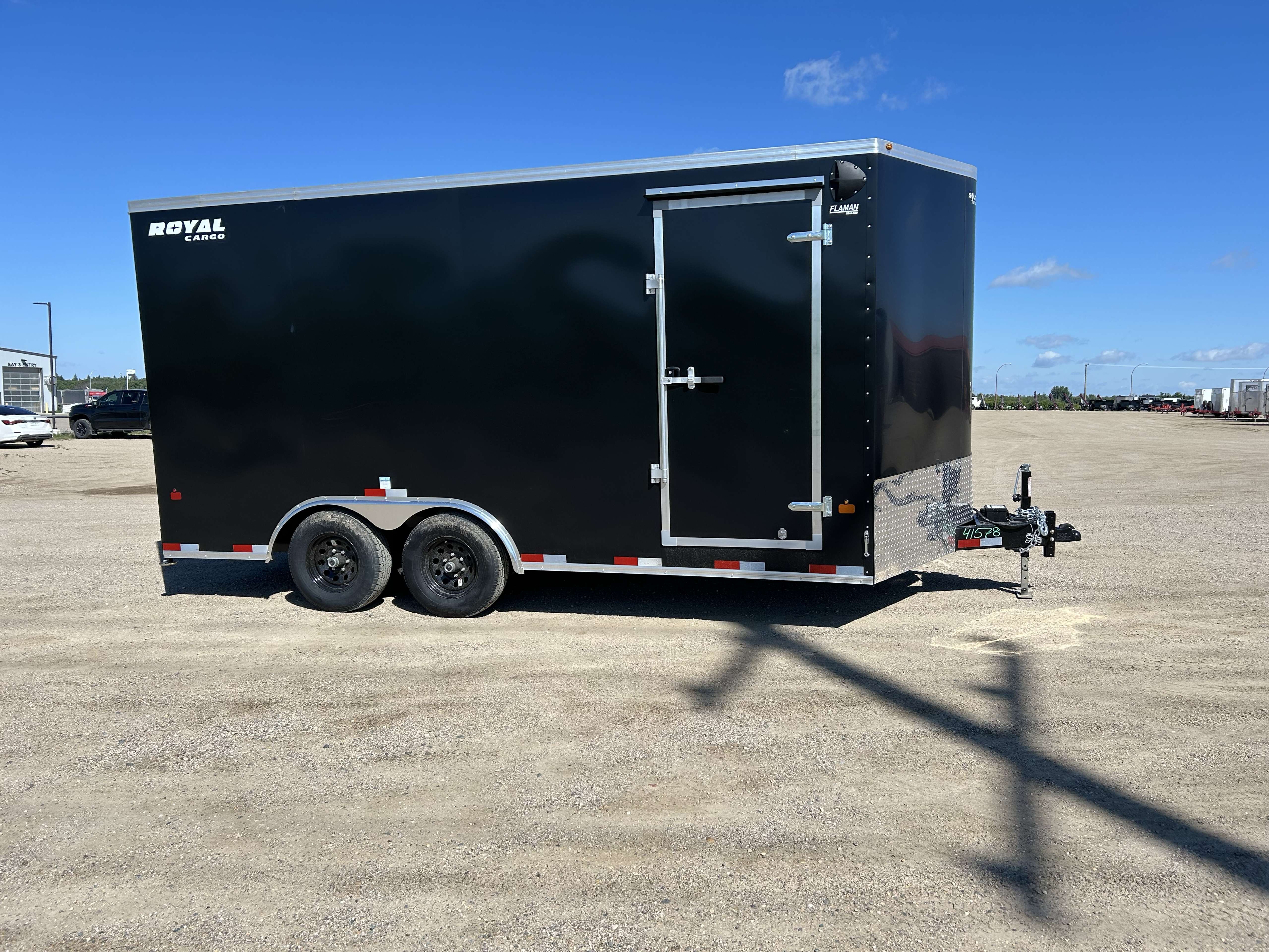 2026 Royal LCH 8'6" x 16' + V-Nose Cargo Trailer