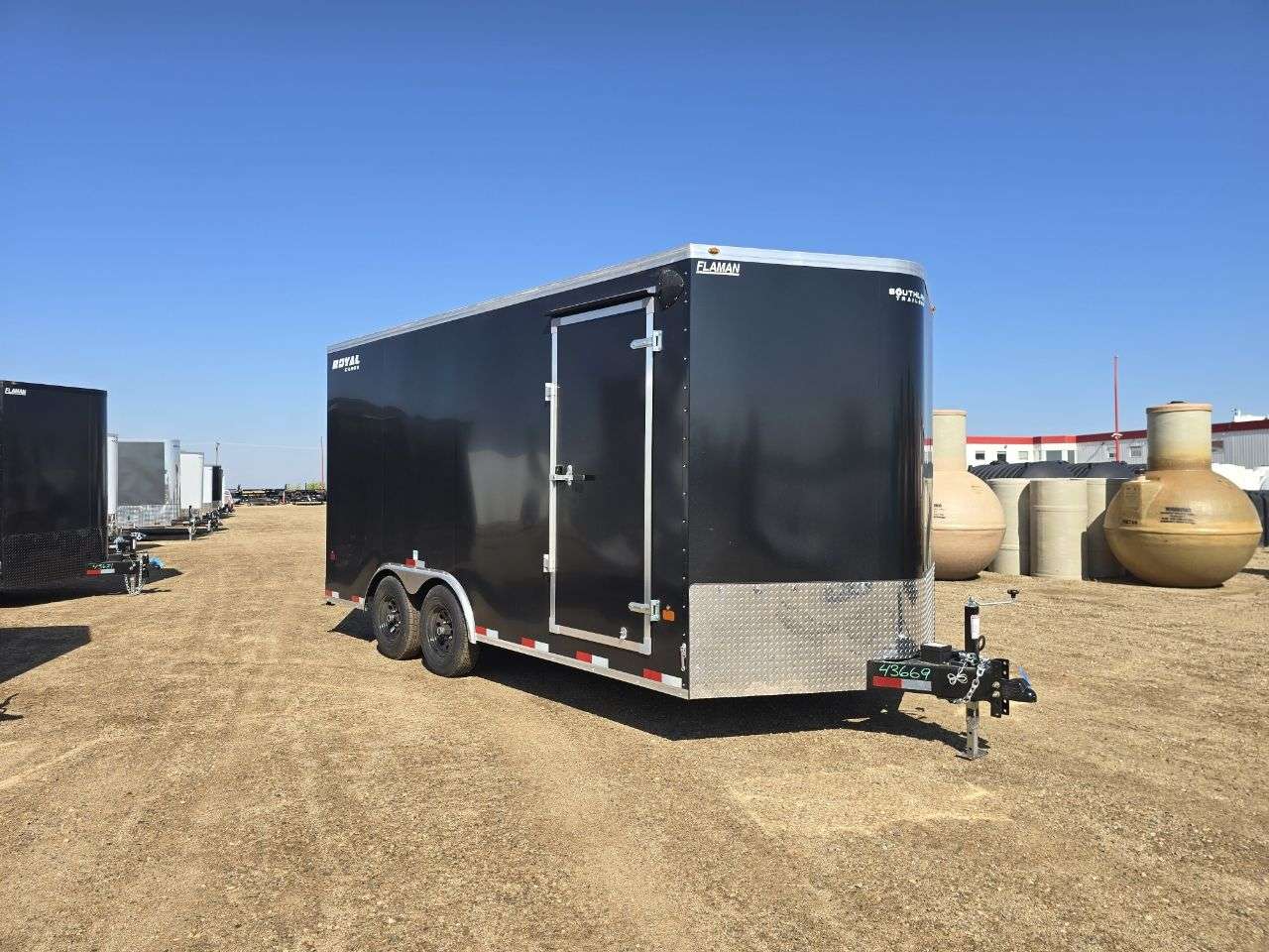2026 Royal LCH 8'6" x 16' + V-Nose Cargo Trailer