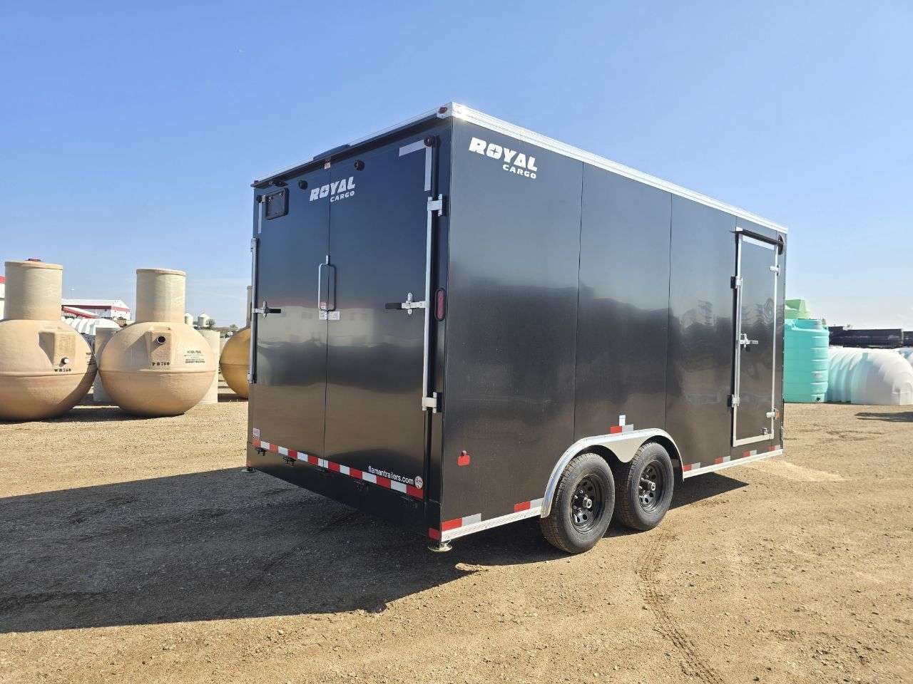 2026 Royal LCH 8'6" x 16' + V-Nose Cargo Trailer