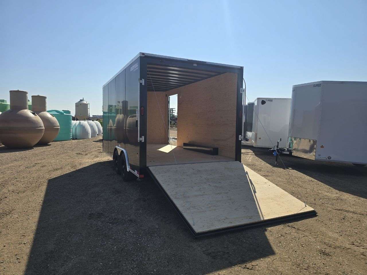2026 Royal LCH 8'6" x 16' + V-Nose Cargo Trailer