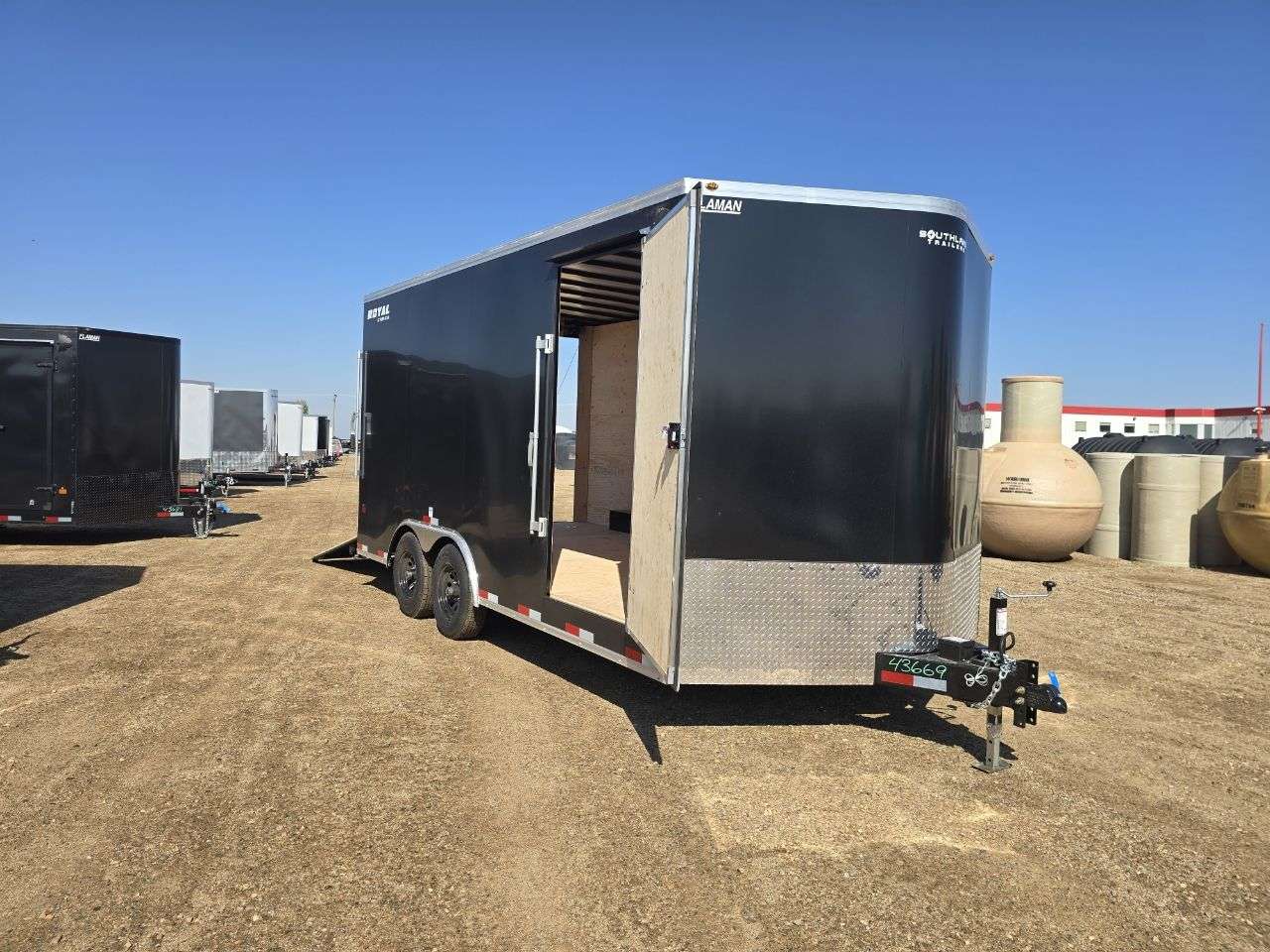 2026 Royal LCH 8'6" x 16' + V-Nose Cargo Trailer