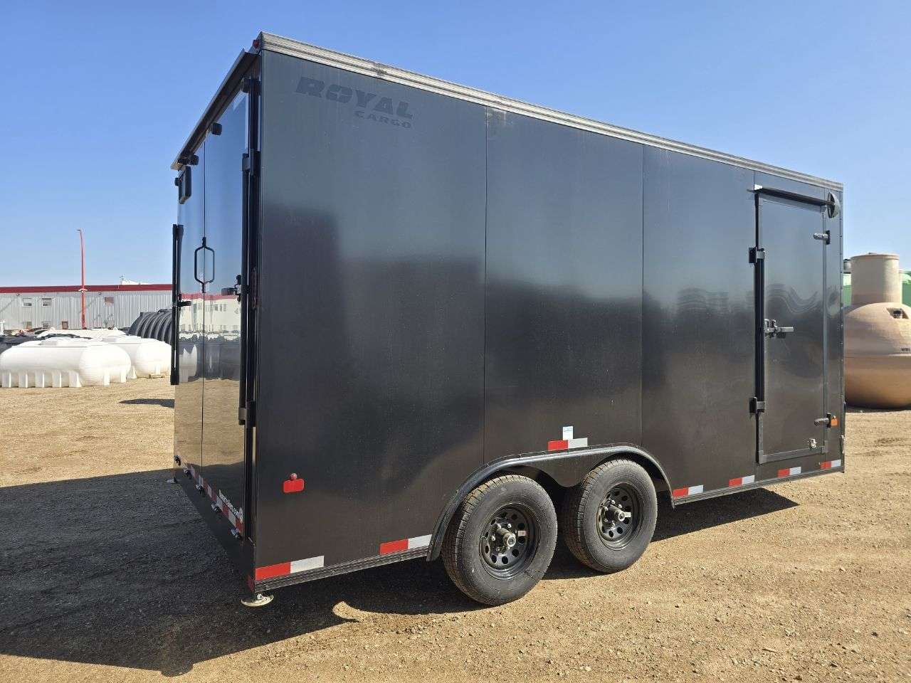 2026 Royal LCH 8'6" x 16' + V-Nose Cargo Trailer
