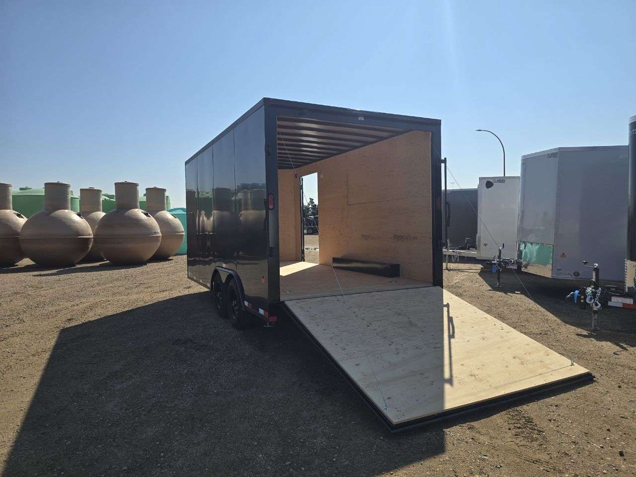 2026 Royal LCH 8'6" x 16' + V-Nose Cargo Trailer