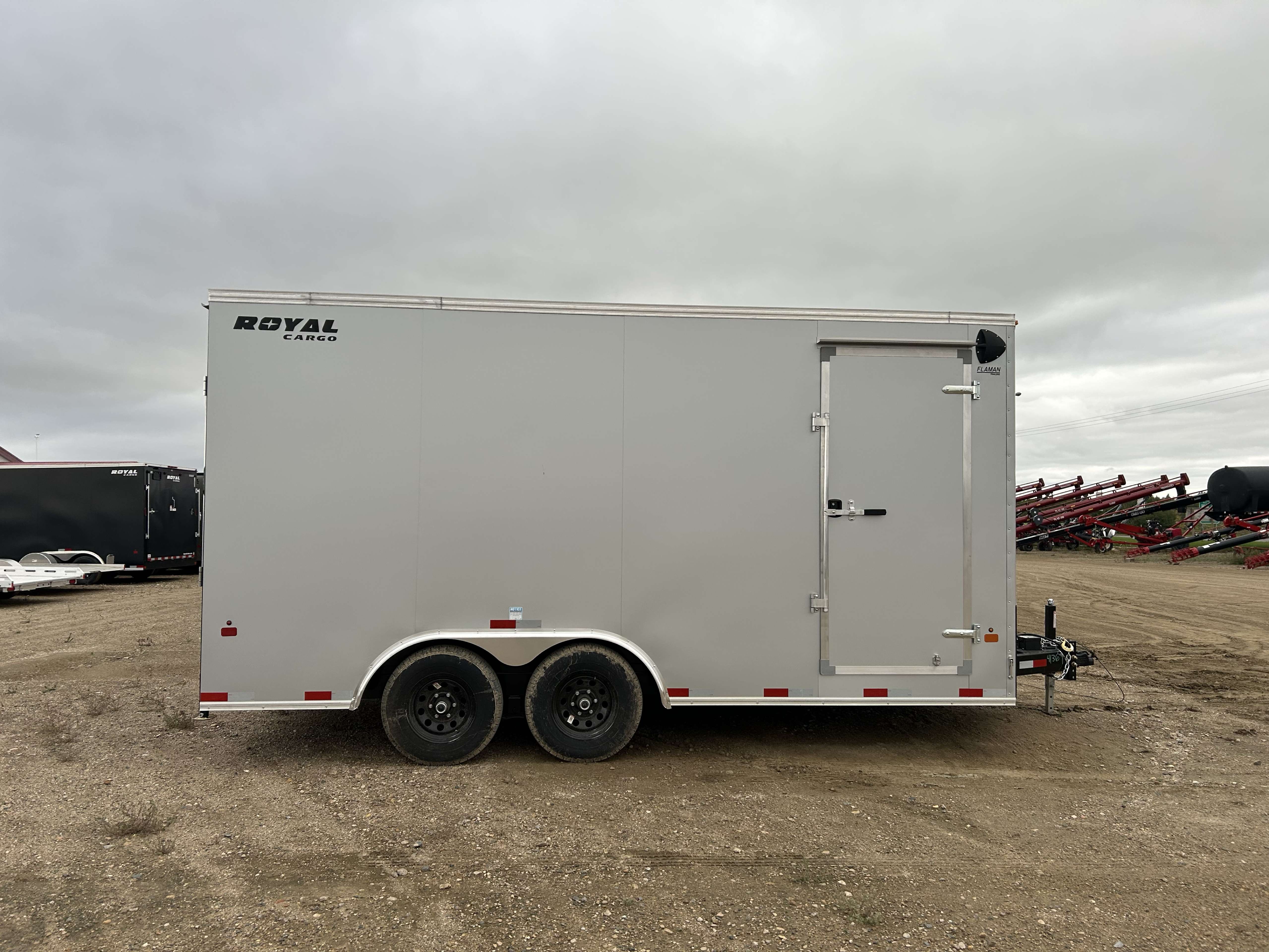 2026 Royal LCH 8'6" x 16' + V-Nose Cargo Trailer