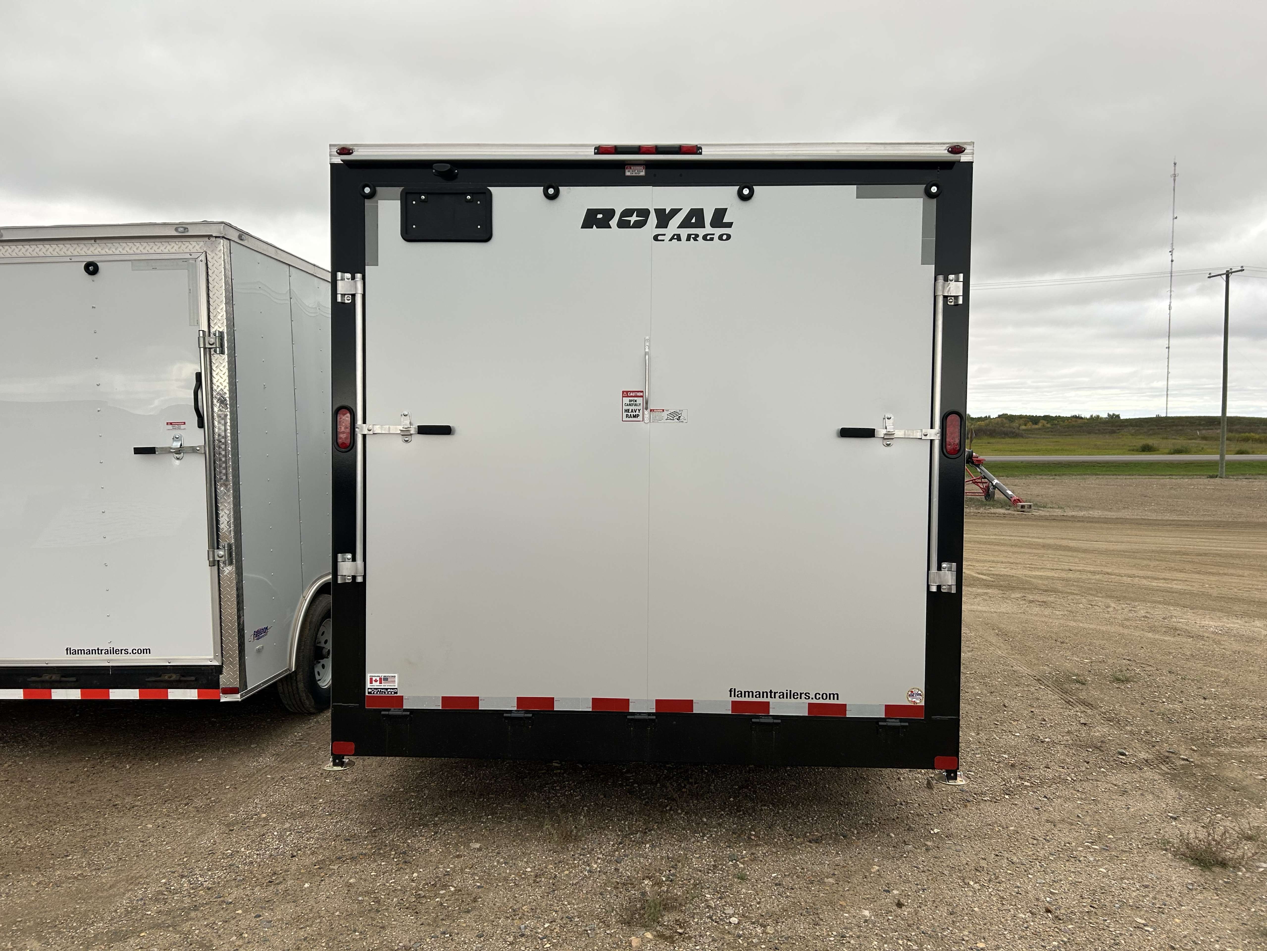 2026 Royal LCH 8'6" x 16' + V-Nose Cargo Trailer