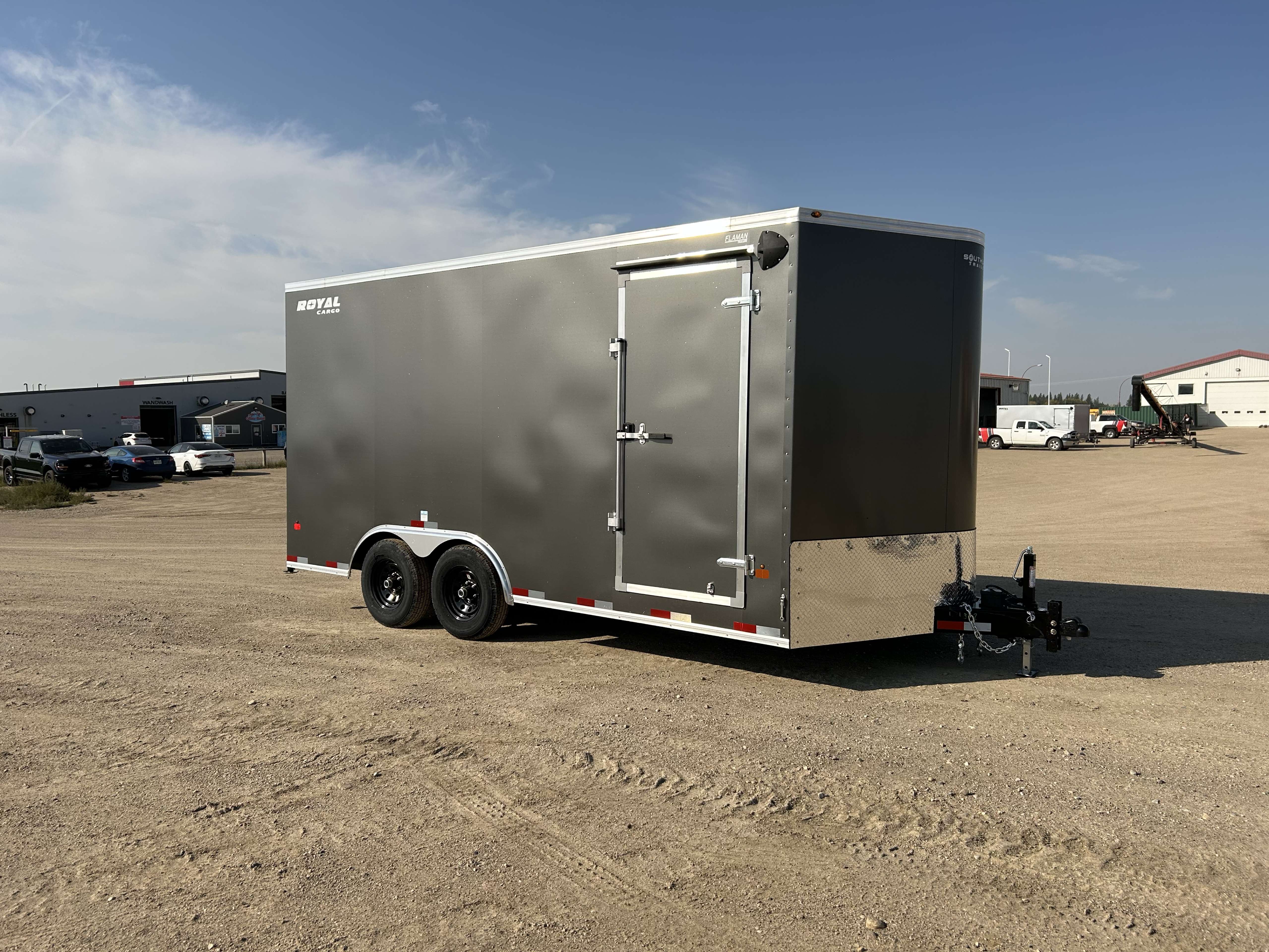 2026 Royal LCH 8'6" x 16' + V-Nose Cargo Trailer