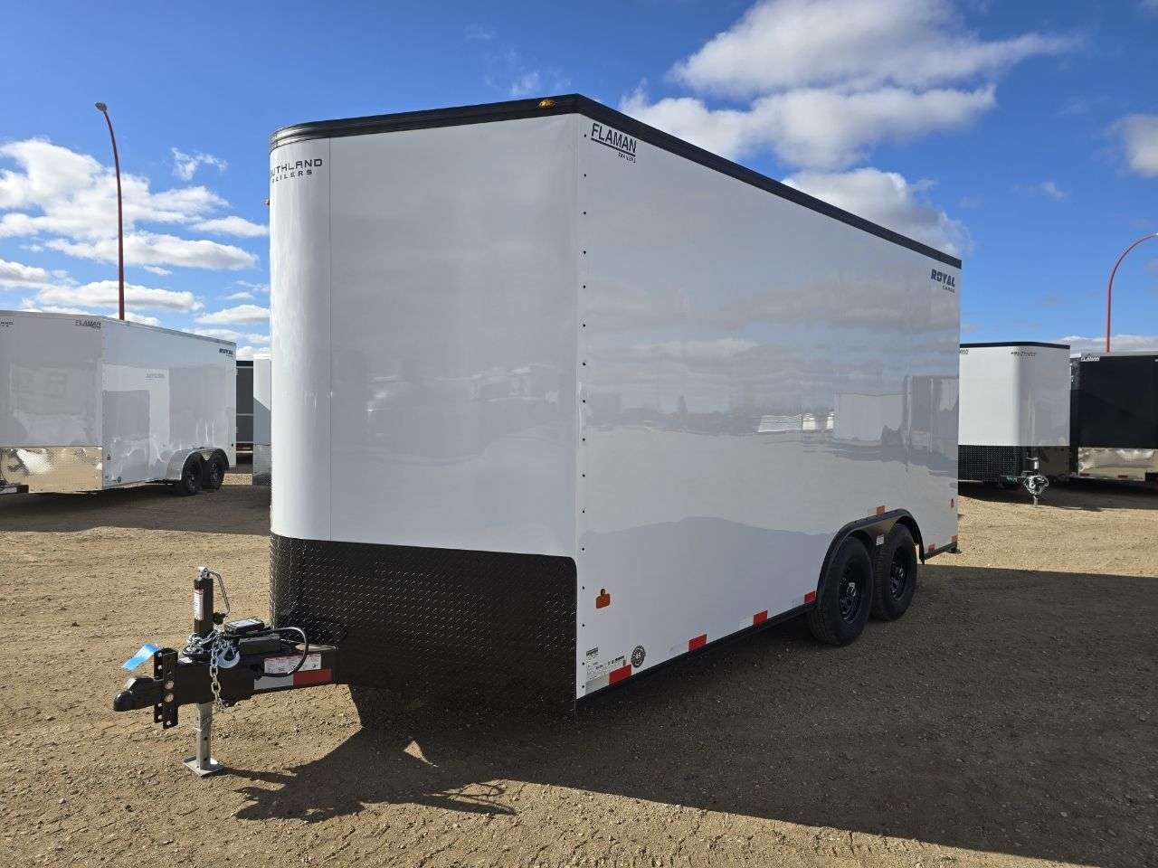 2026 Royal LCH 8'6" x 16' + V-Nose Cargo Trailer