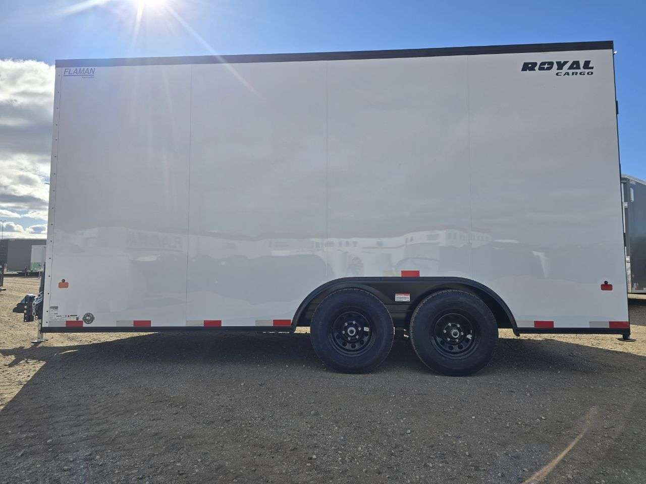 2026 Royal LCH 8'6" x 16' + V-Nose Cargo Trailer