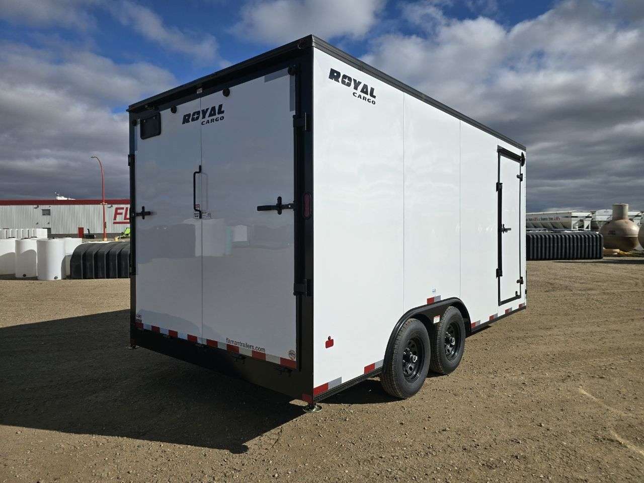 2026 Royal LCH 8'6" x 16' + V-Nose Cargo Trailer