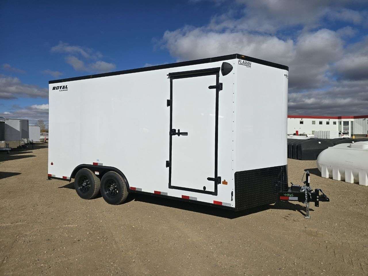 2026 Royal LCH 8'6" x 16' + V-Nose Cargo Trailer