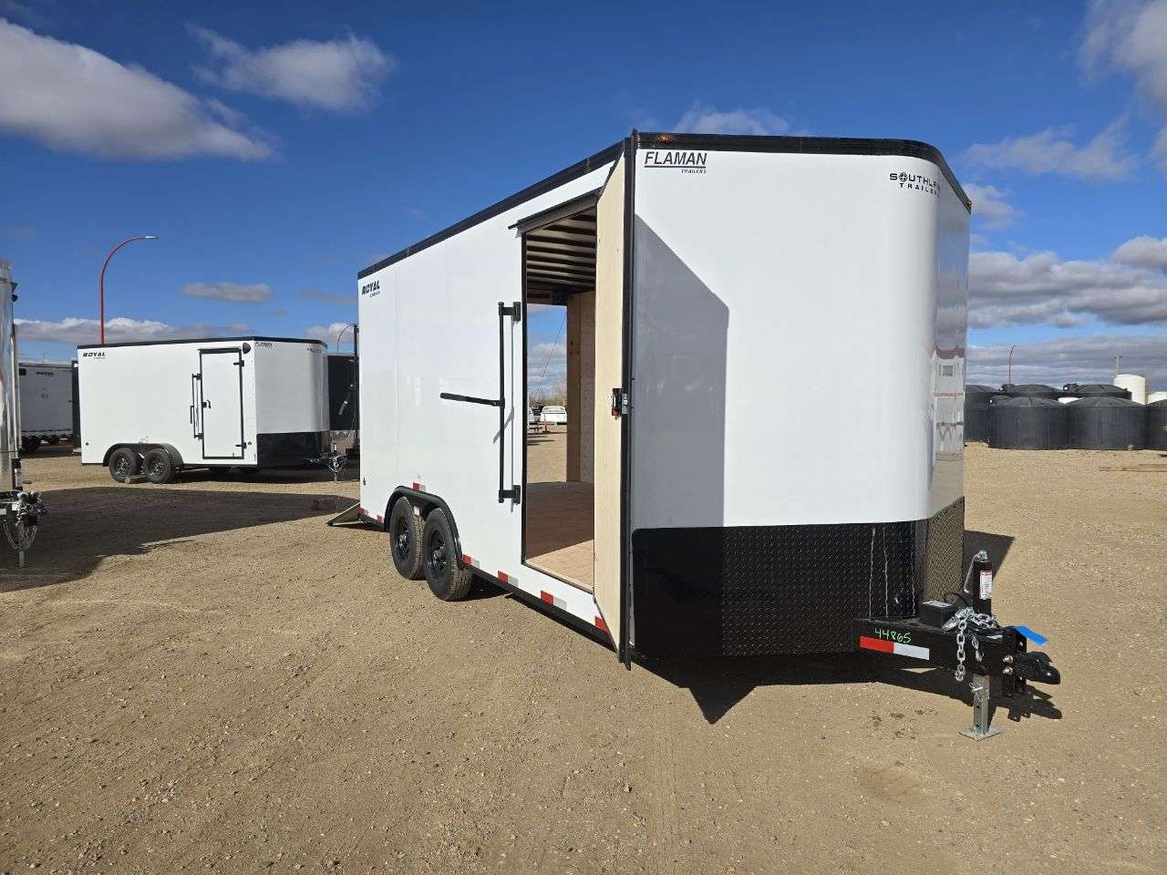 2026 Royal LCH 8'6" x 16' + V-Nose Cargo Trailer