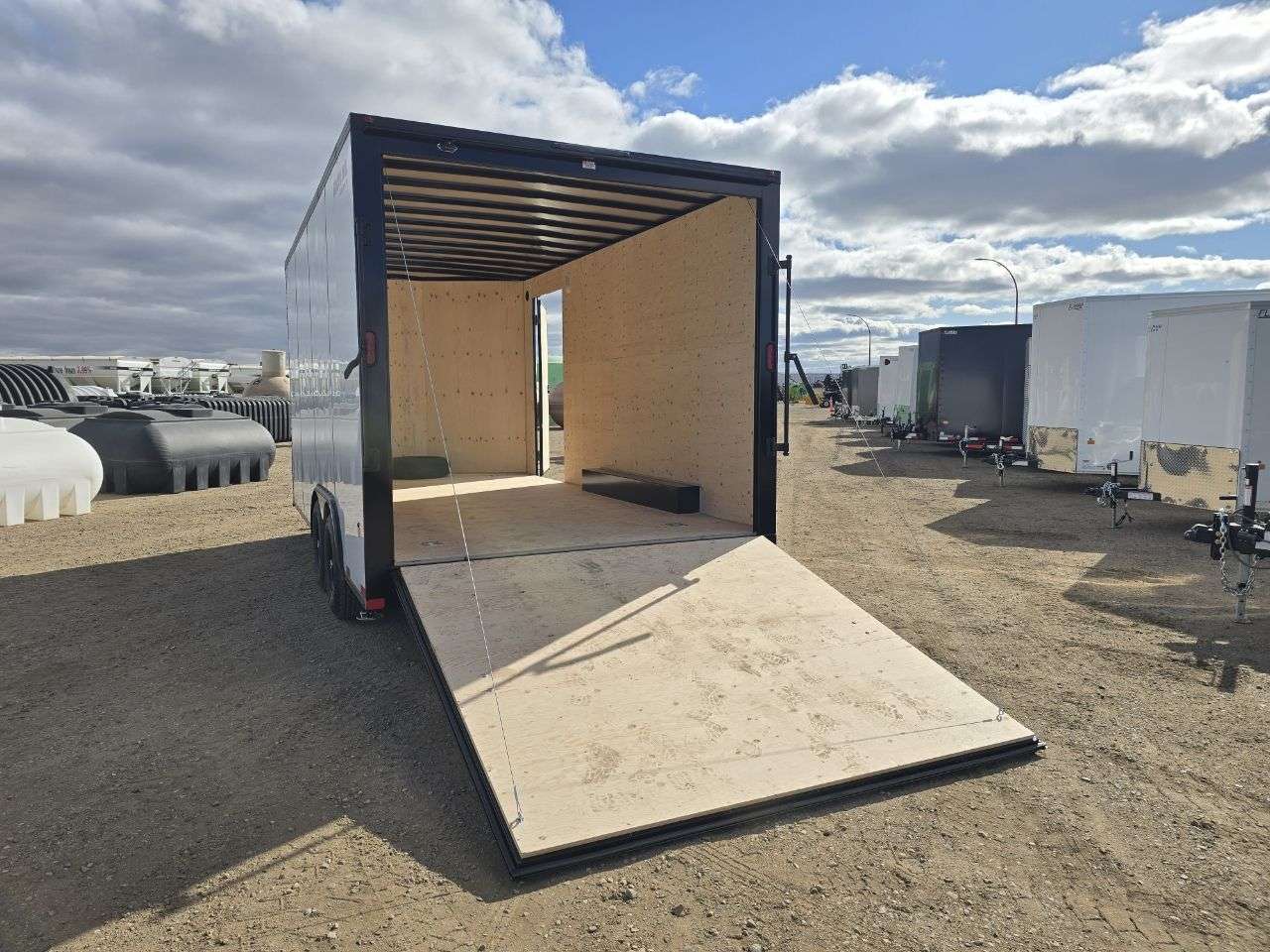 2026 Royal LCH 8'6" x 16' + V-Nose Cargo Trailer