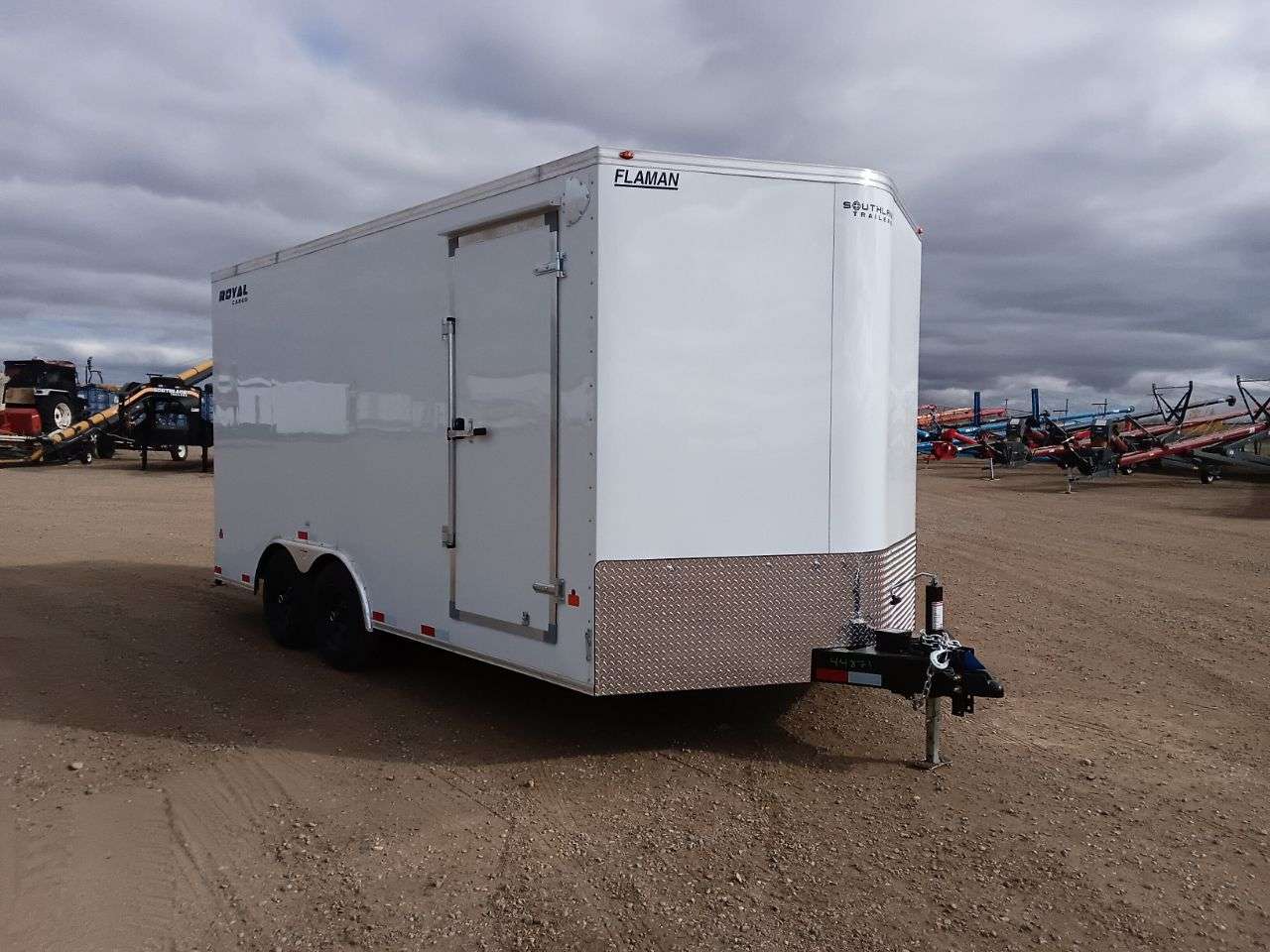 2026 Royal LCH 8'6" x 16' + V-Nose Cargo Trailer