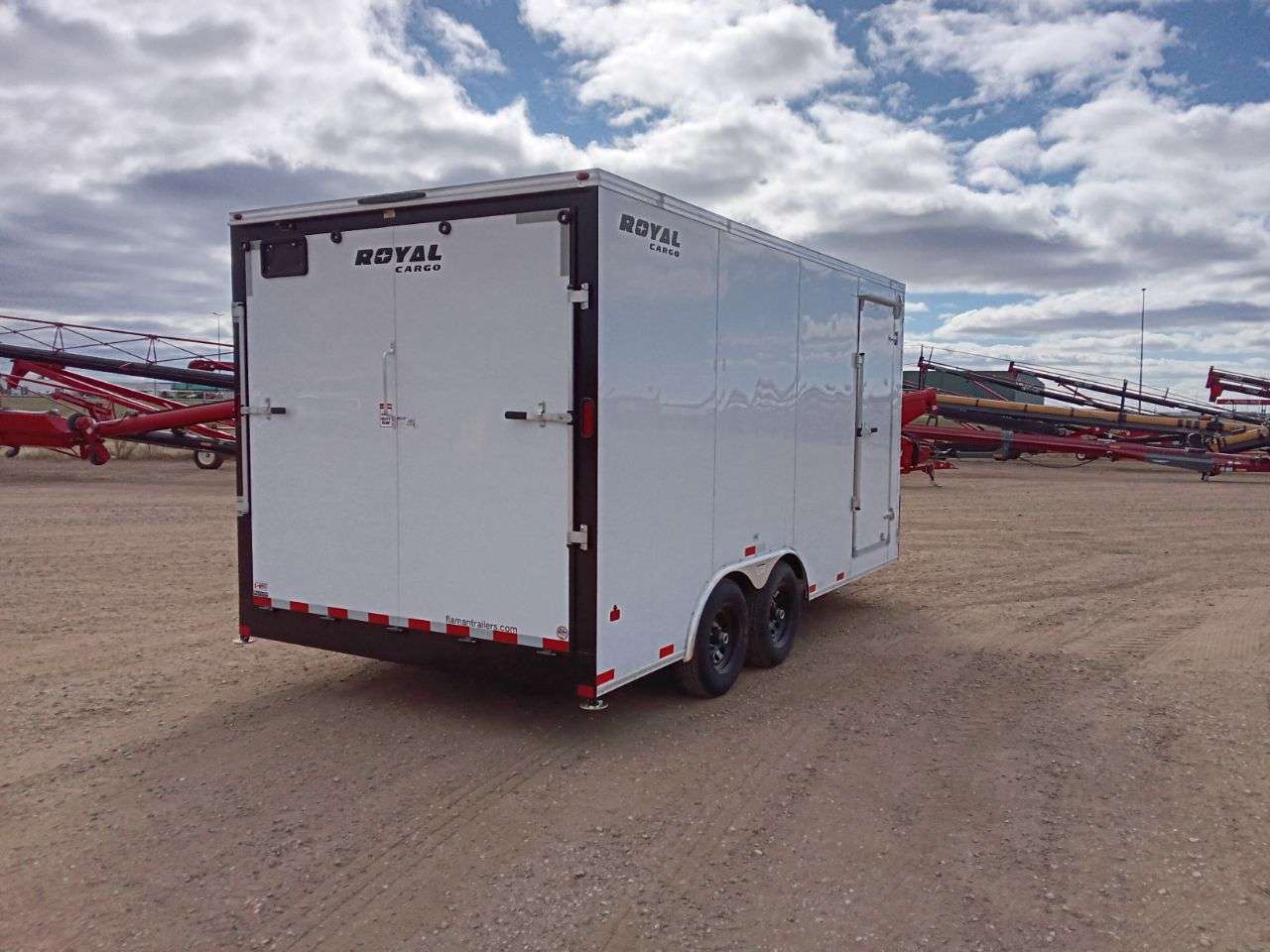 2026 Royal LCH 8'6" x 16' + V-Nose Cargo Trailer