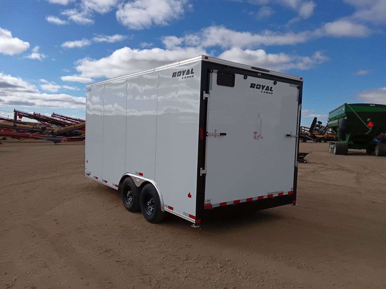 2026 Royal LCH 8'6" x 16' + V-Nose Cargo Trailer
