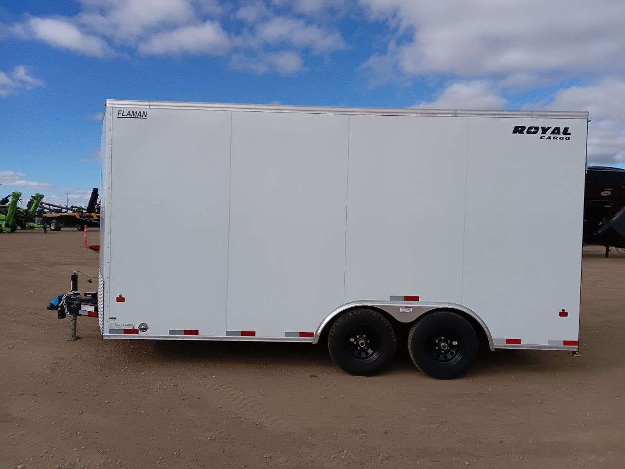 2026 Royal LCH 8'6" x 16' + V-Nose Cargo Trailer