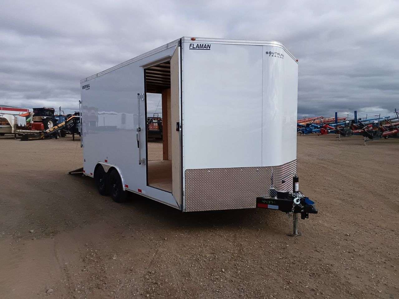 2026 Royal LCH 8'6" x 16' + V-Nose Cargo Trailer