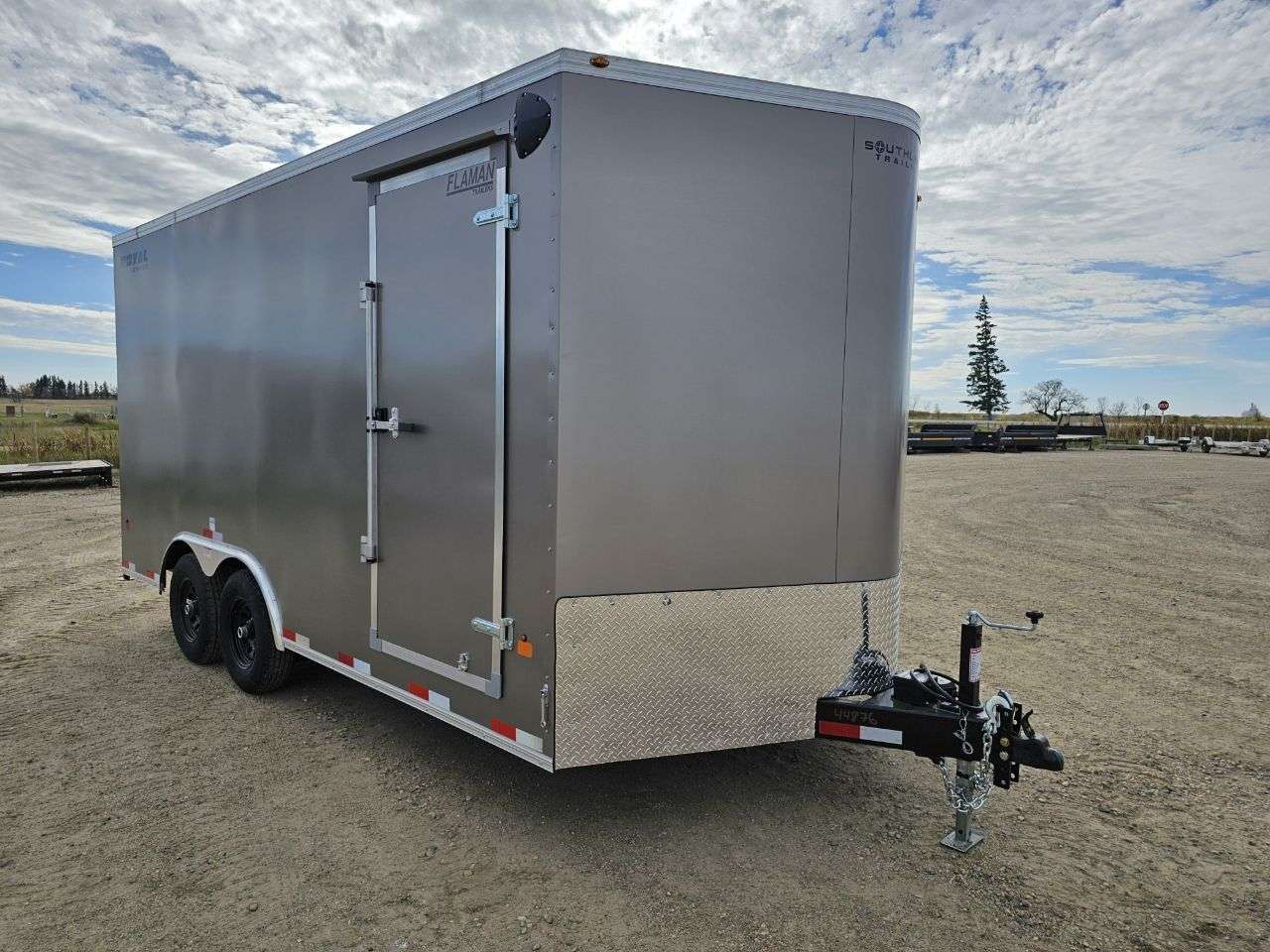 2026 Royal LCH 8'6" x 16' + V-Nose Cargo Trailer