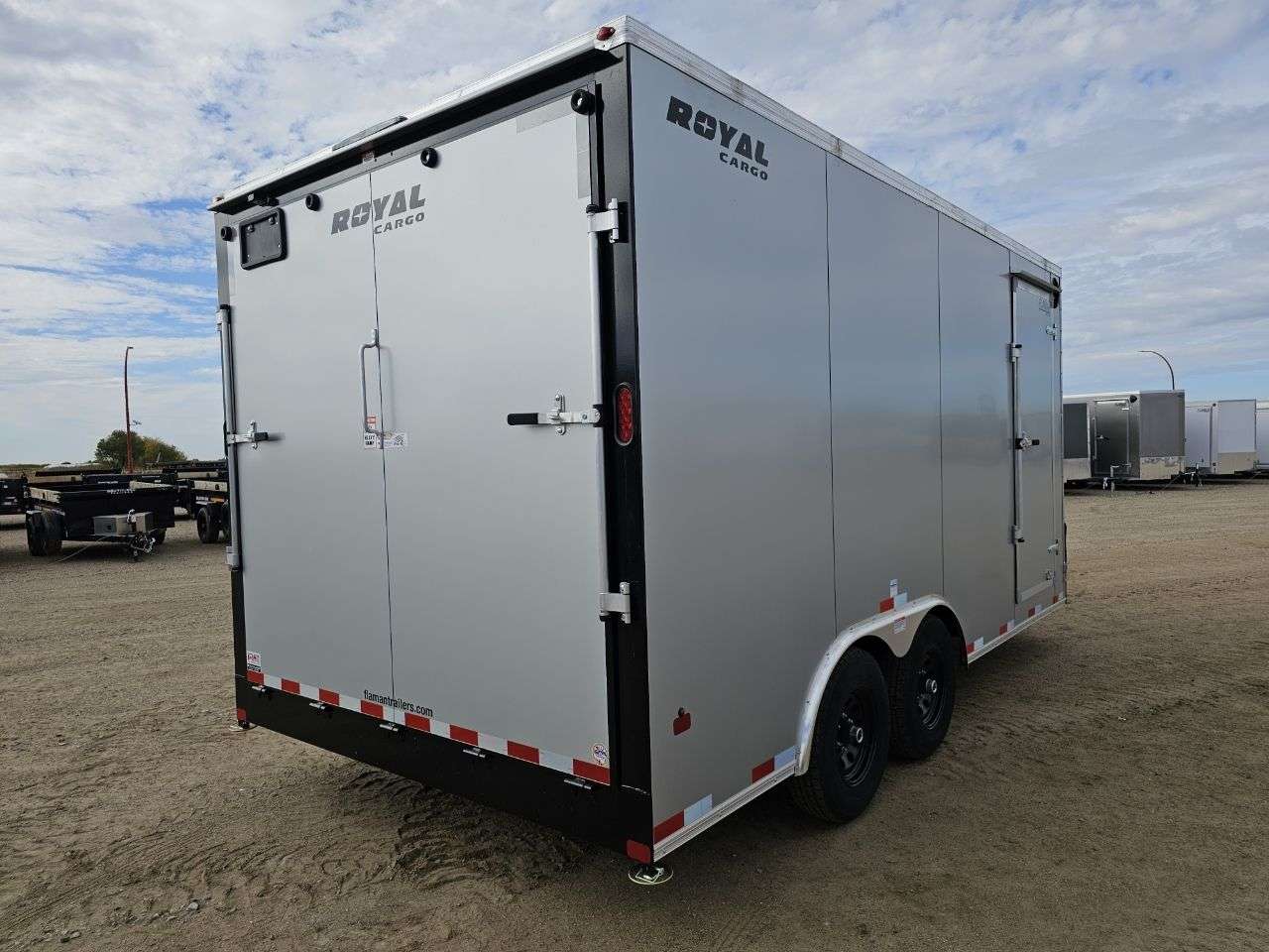 2026 Royal LCH 8'6" x 16' + V-Nose Cargo Trailer