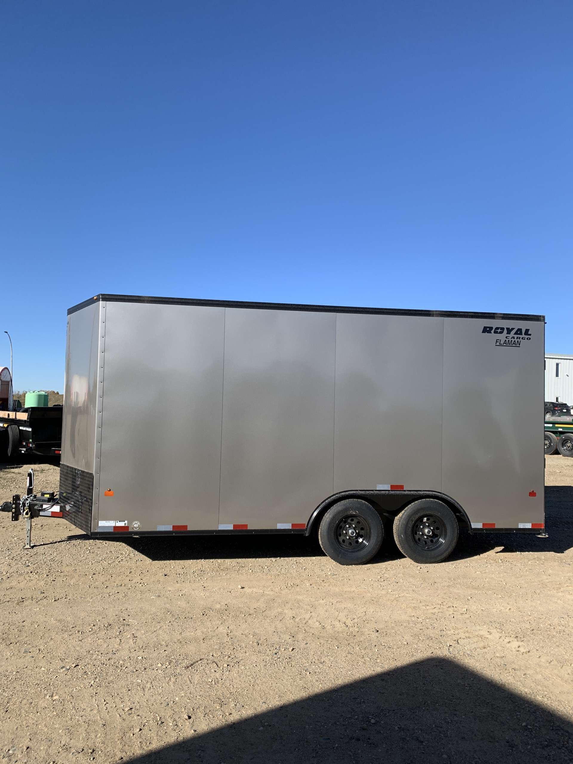 2026 Royal LCH 8'6" x 16' + V-Nose Cargo Trailer