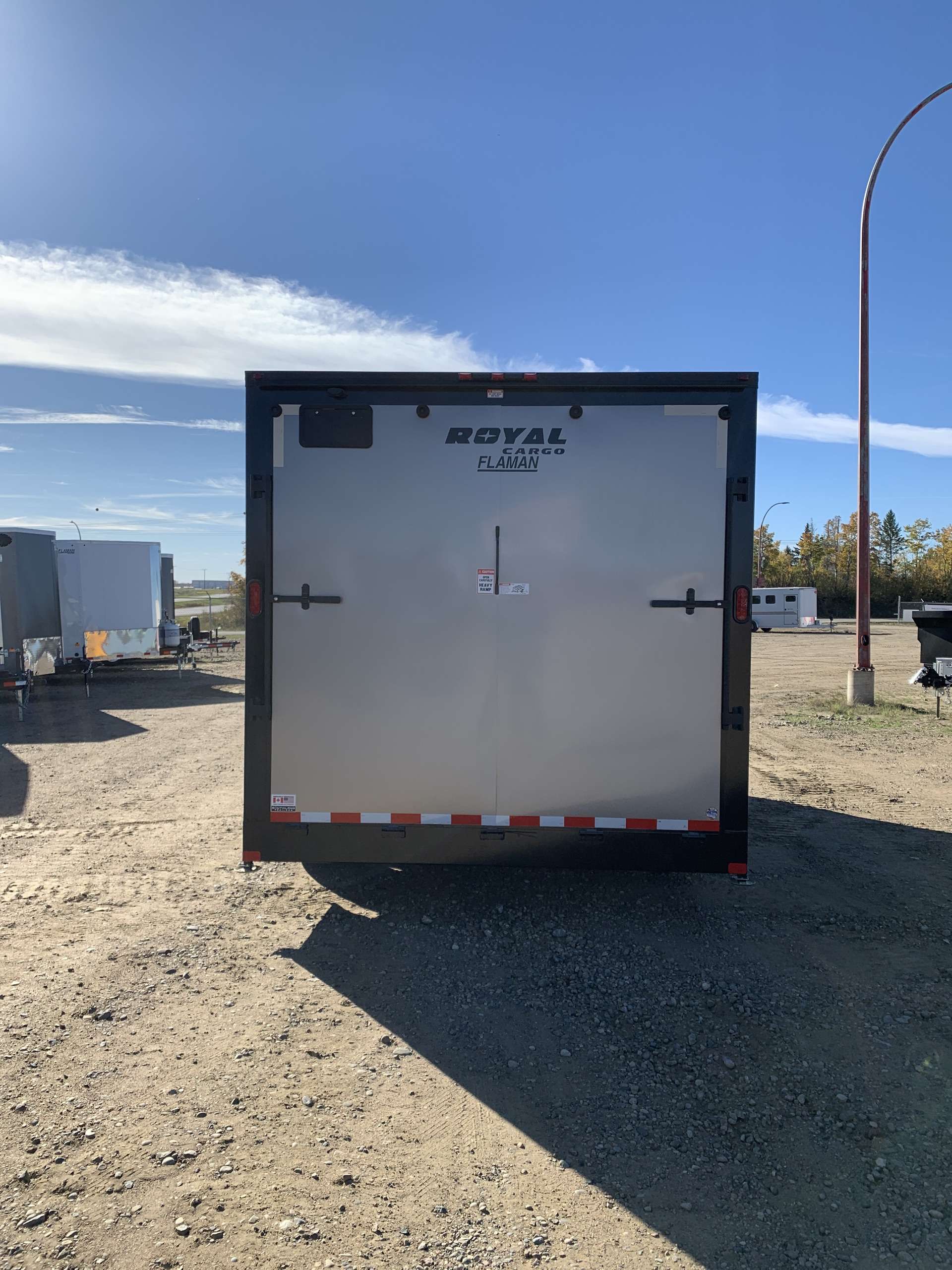 2026 Royal LCH 8'6" x 16' + V-Nose Cargo Trailer