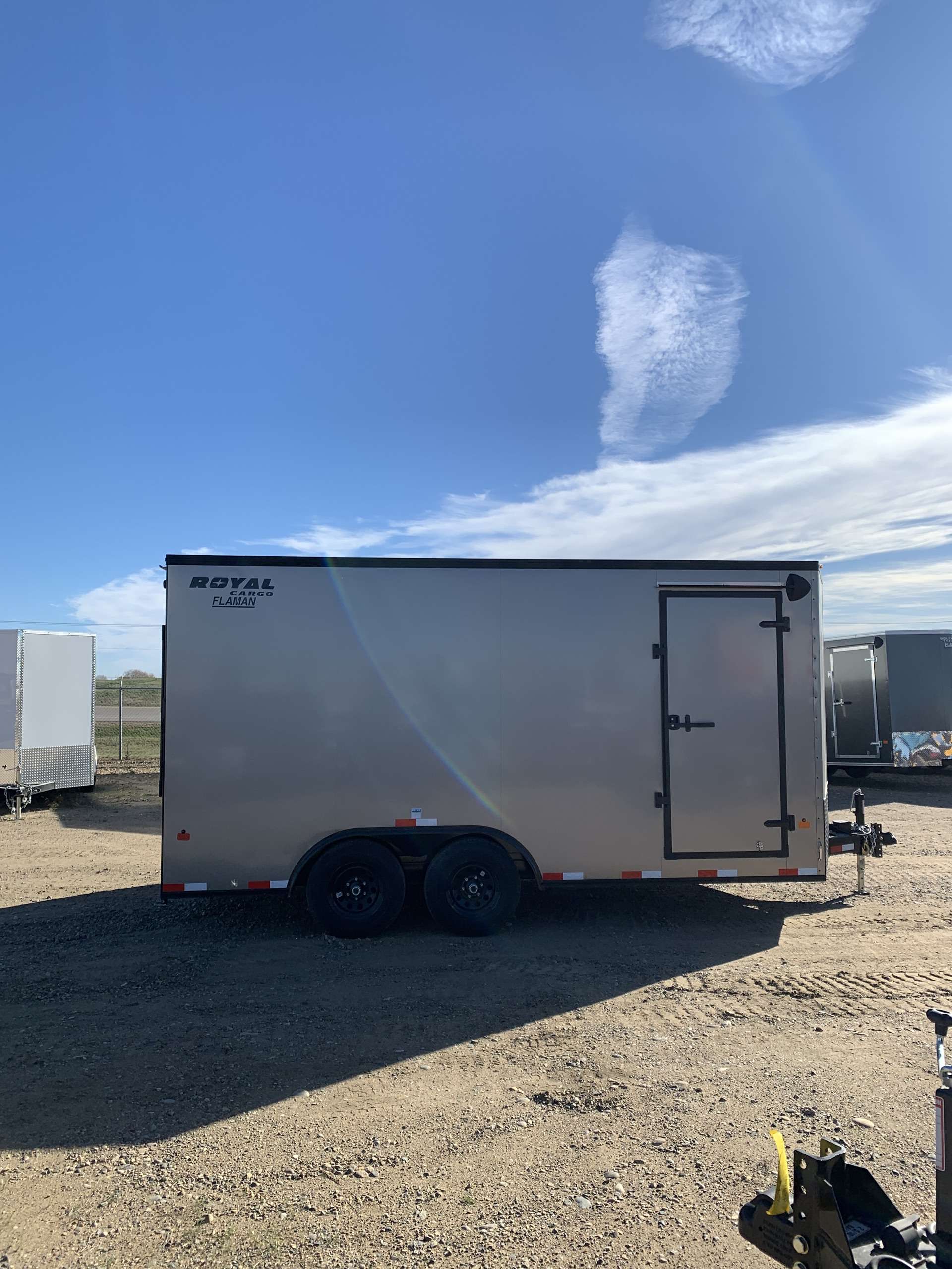 2026 Royal LCH 8'6" x 16' + V-Nose Cargo Trailer