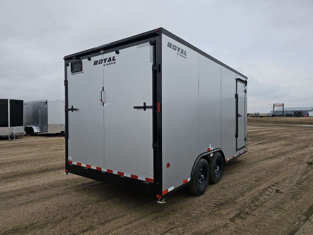2026 Royal LCH 8'6" x 16' + V-Nose Cargo Trailer
