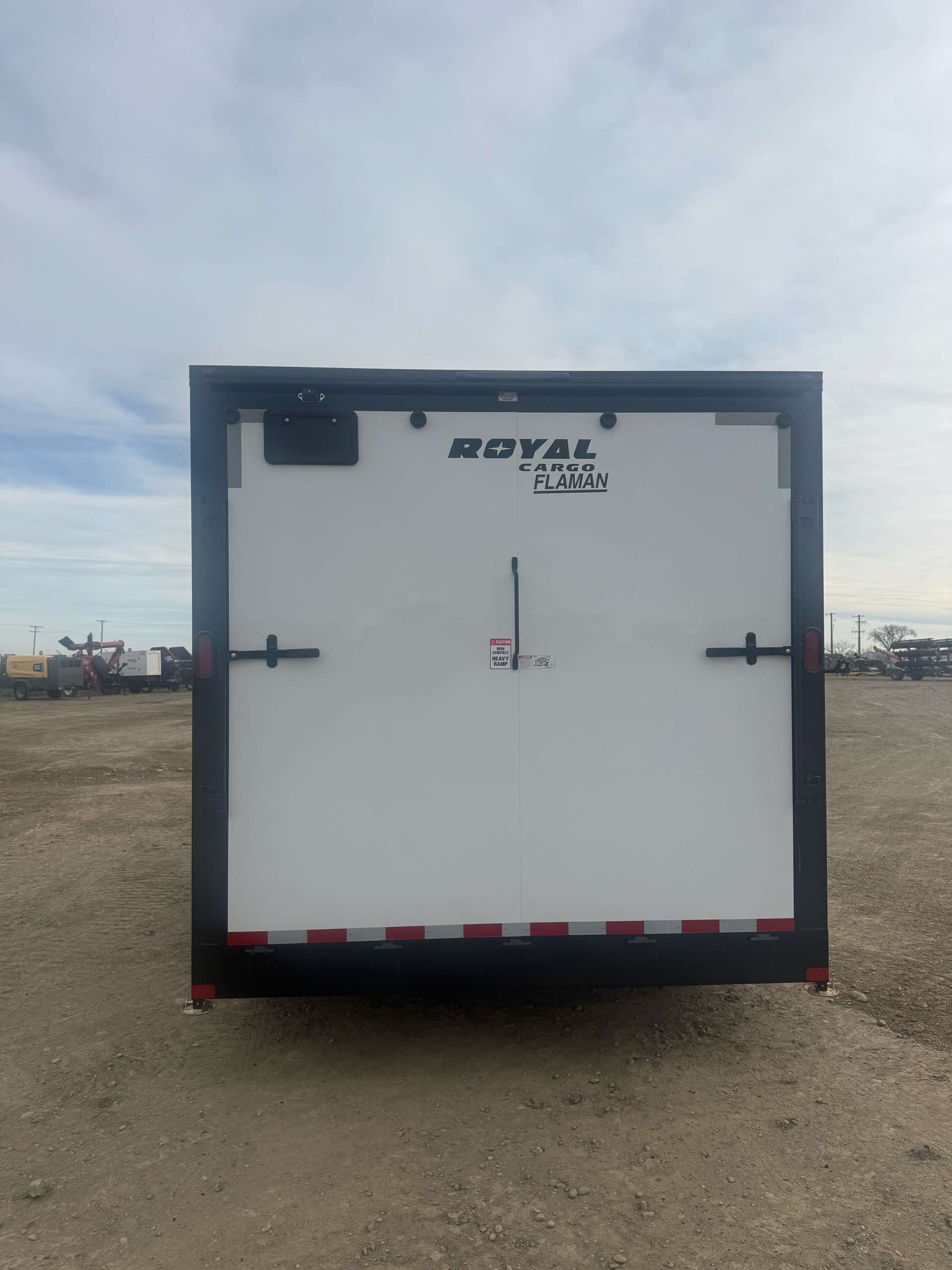 2026 Royal LCH 8'6" x 16' + V-Nose Cargo Trailer