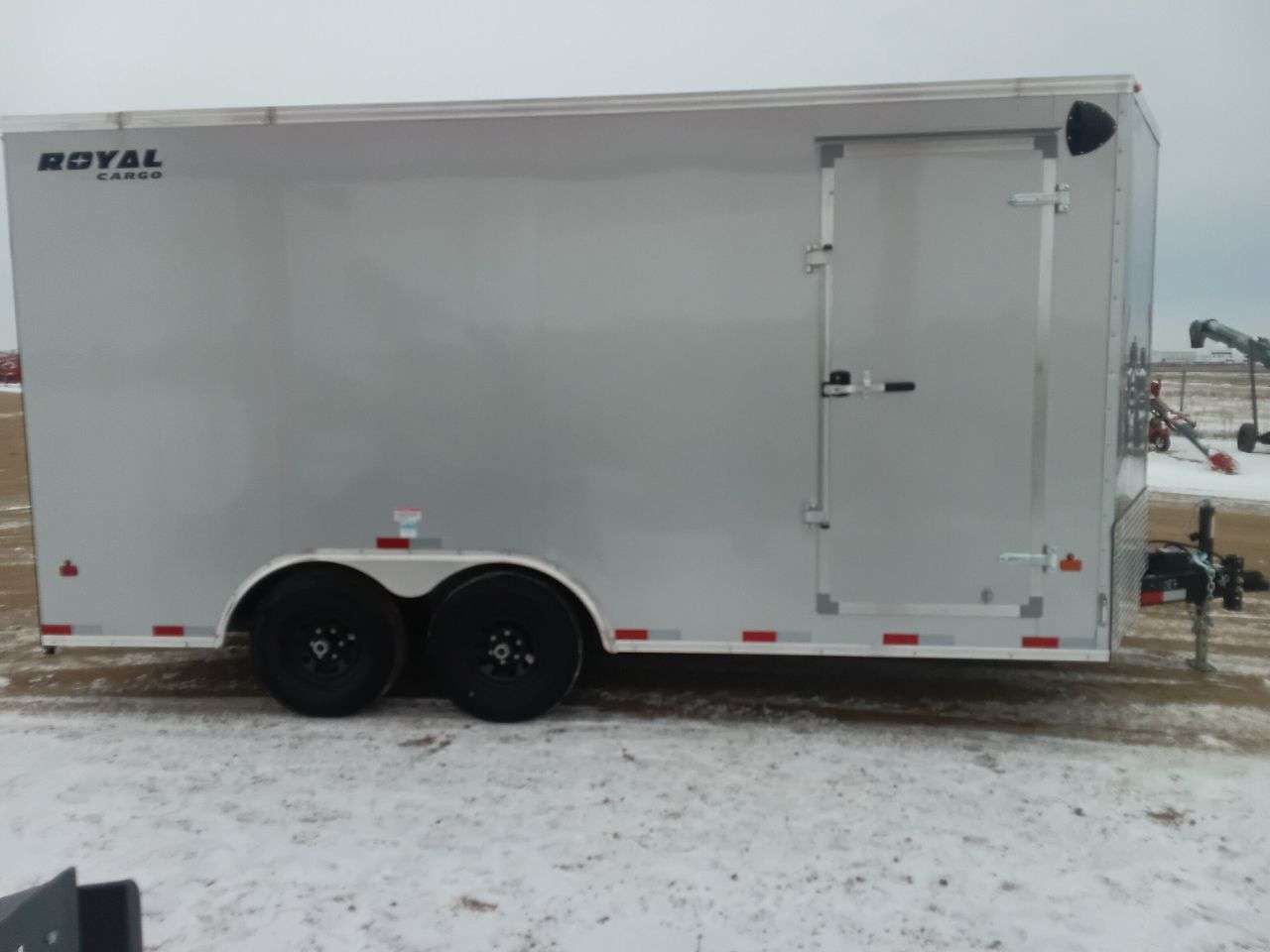 2026 Royal LCH 8'6" x 16' + V-Nose Cargo Trailer