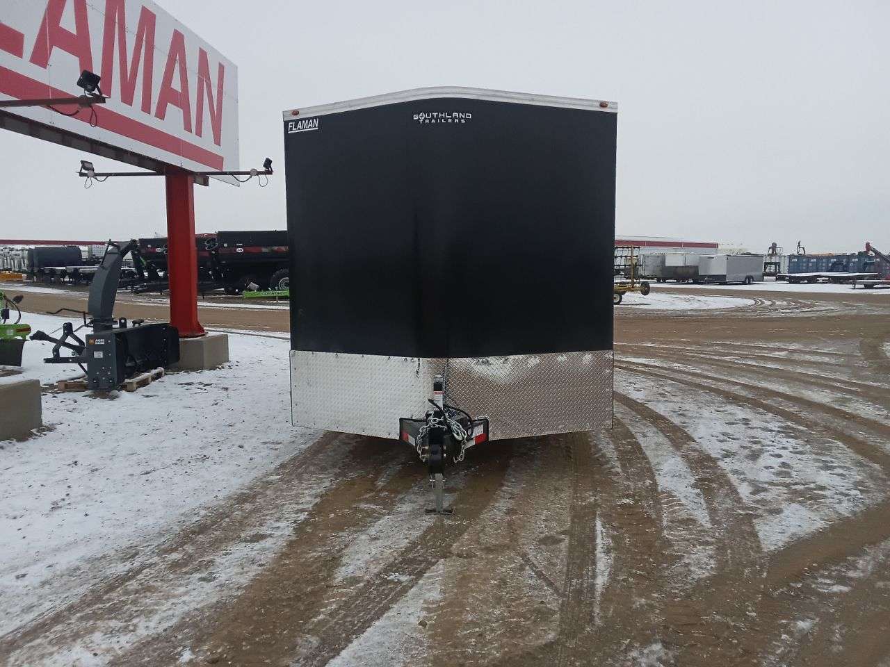 2026 Royal LCH 8'6" x 16' + V-Nose Cargo Trailer