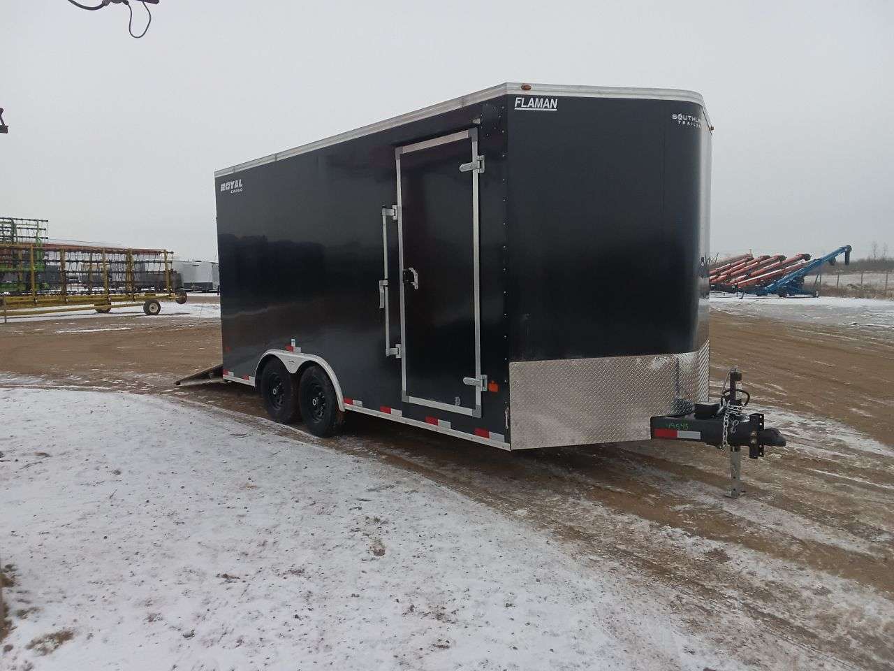 2026 Royal LCH 8'6" x 16' + V-Nose Cargo Trailer