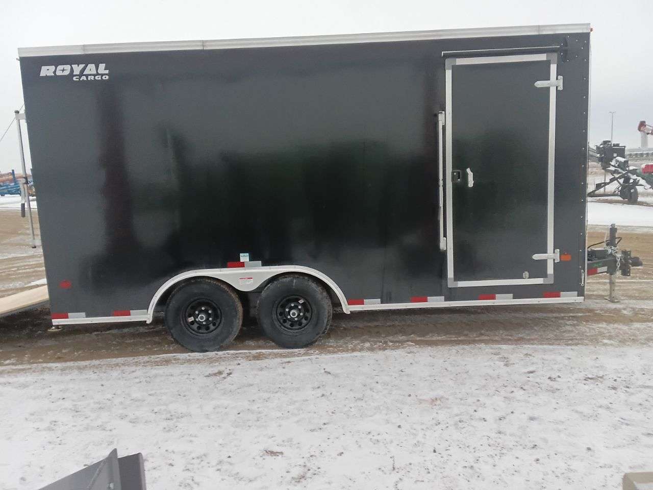 2026 Royal LCH 8'6" x 16' + V-Nose Cargo Trailer