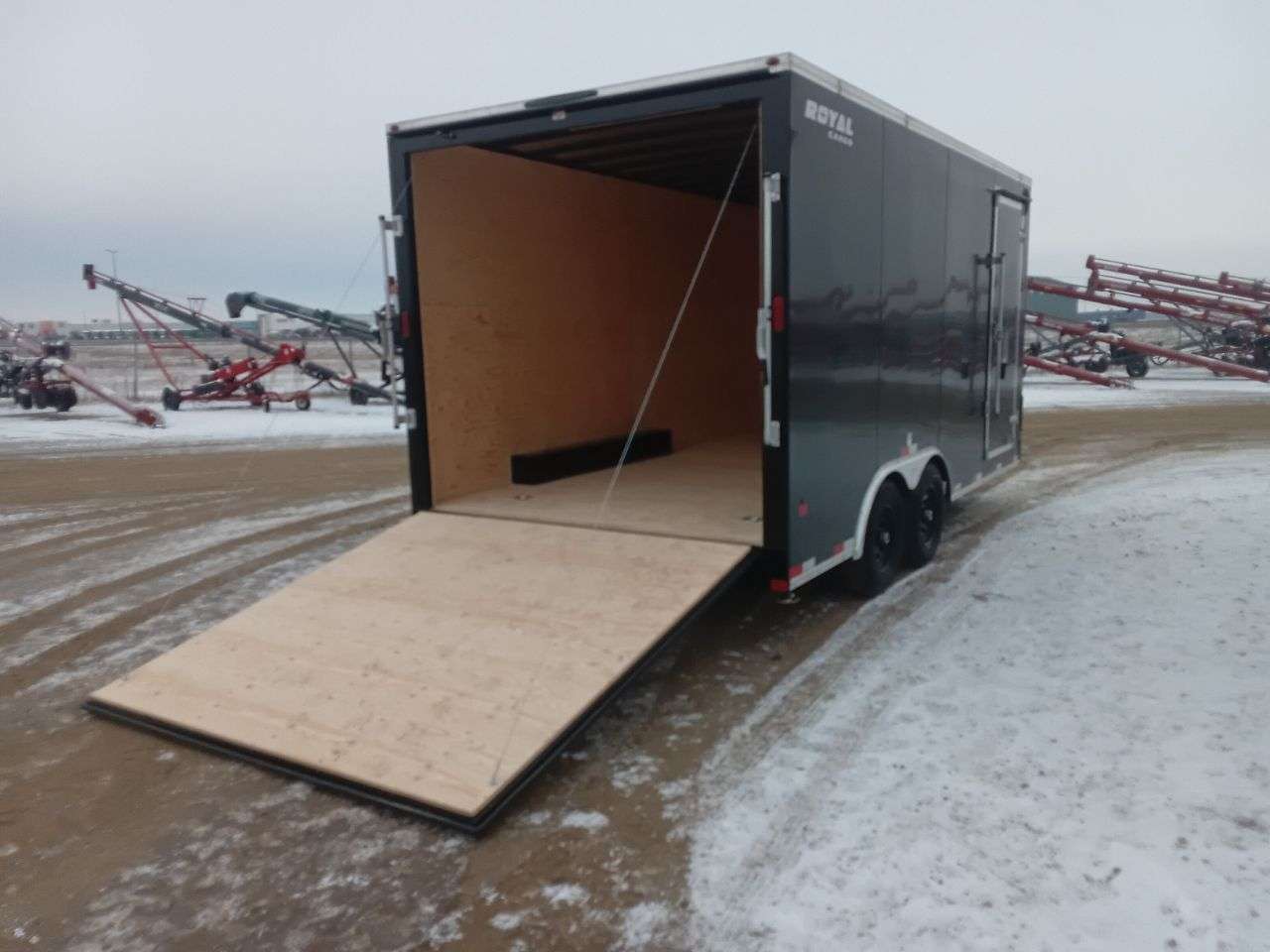 2026 Royal LCH 8'6" x 16' + V-Nose Cargo Trailer