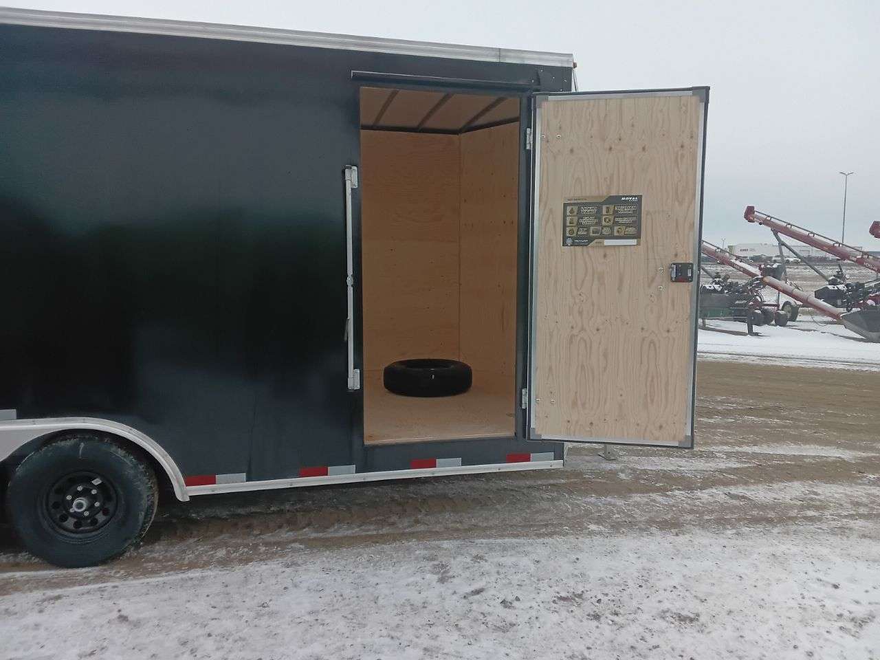 2026 Royal LCH 8'6" x 16' + V-Nose Cargo Trailer