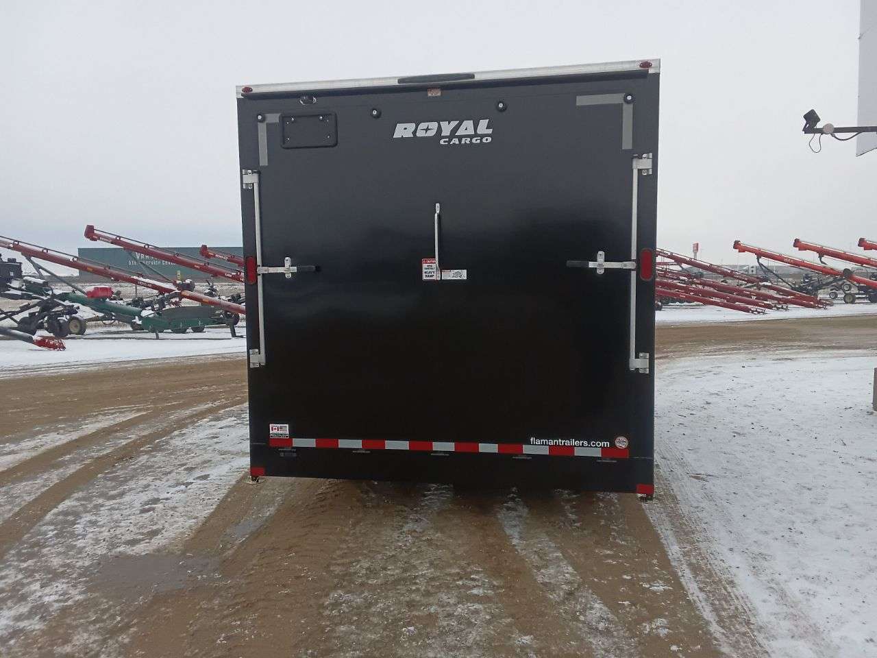 2026 Royal LCH 8'6" x 16' + V-Nose Cargo Trailer