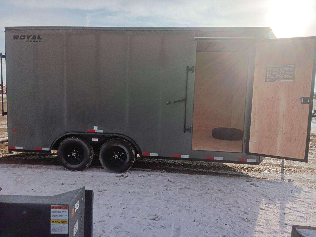 2026 Royal LCH 8'6" x 16' + V-Nose Cargo Trailer