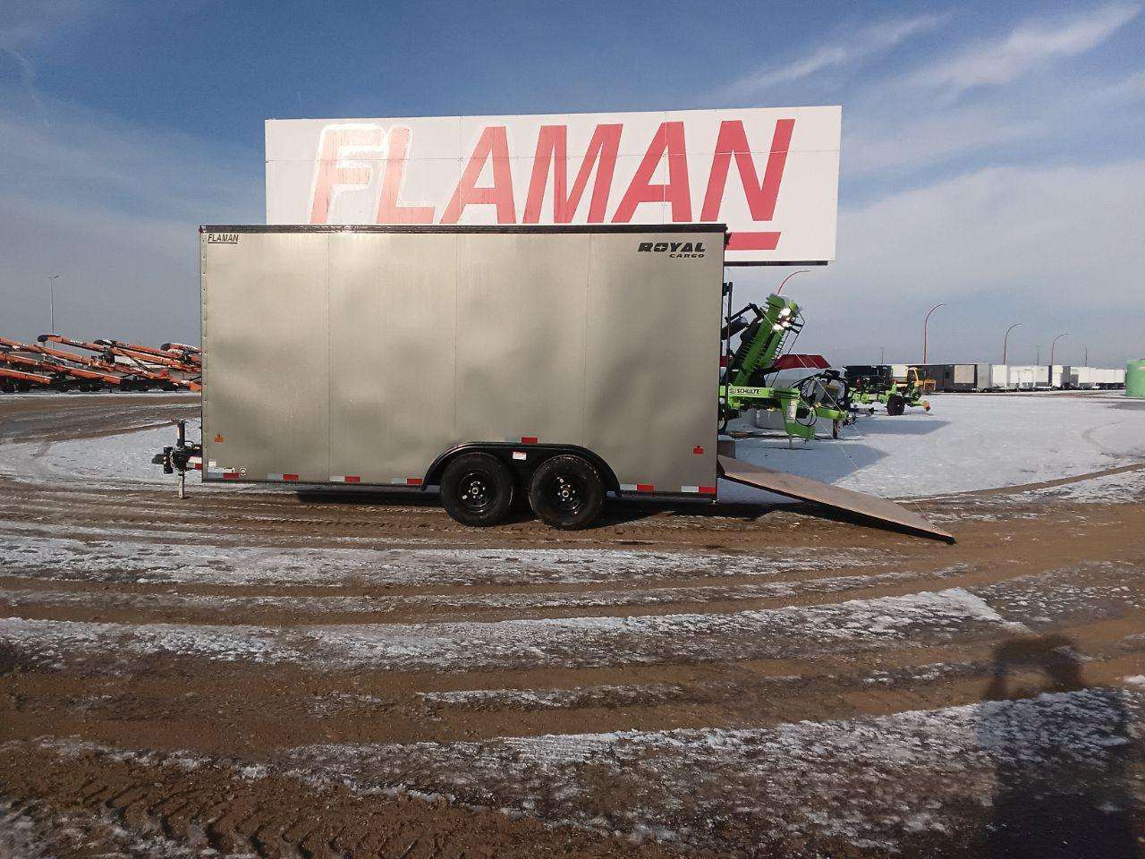 2026 Royal LCH 8'6" x 16' + V-Nose Cargo Trailer