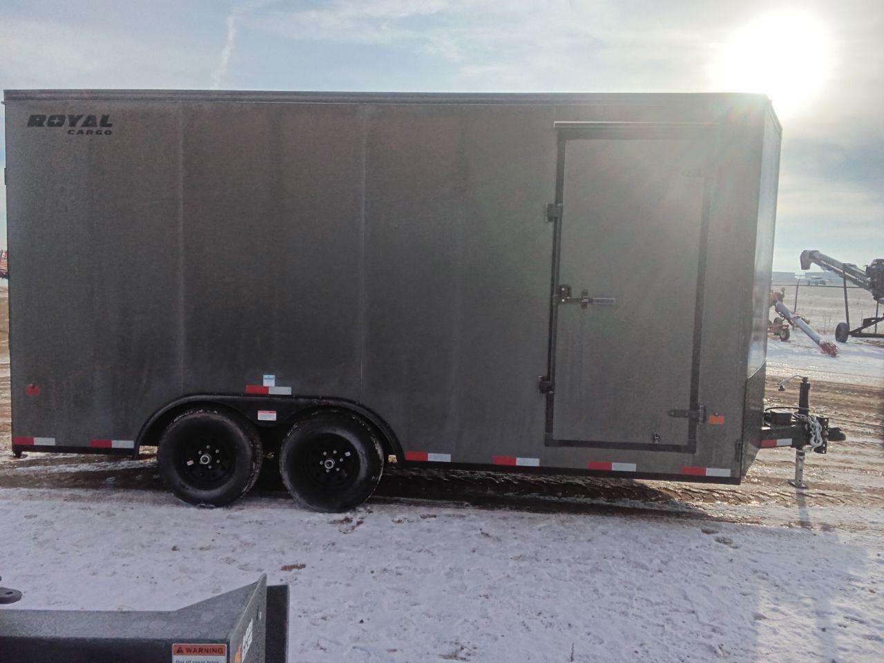 2026 Royal LCH 8'6" x 16' + V-Nose Cargo Trailer