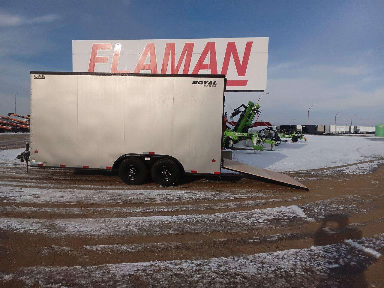 2026 Royal LCH 8'6" x 16' + V-Nose Cargo Trailer