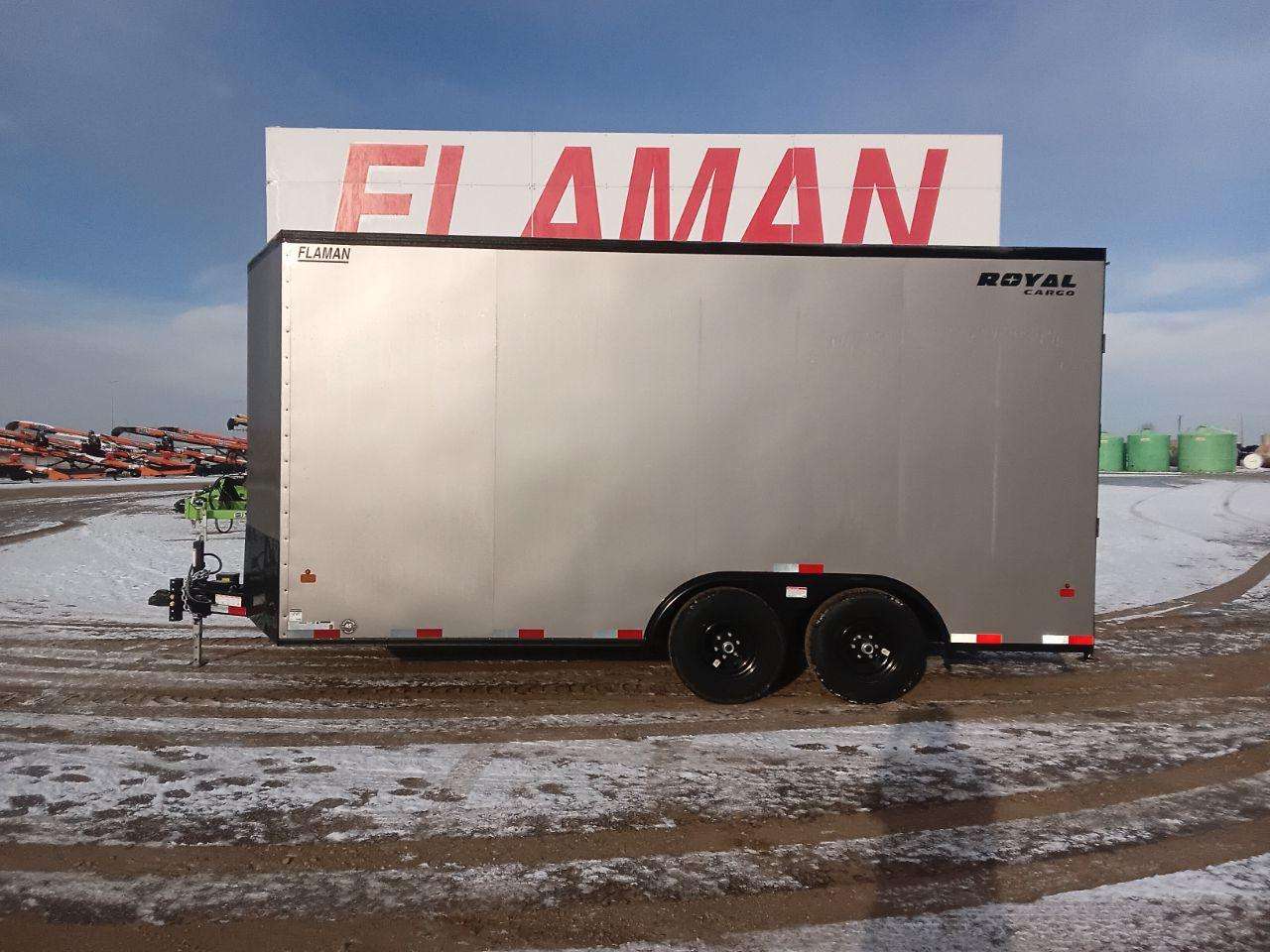 2026 Royal LCH 8'6" x 16' + V-Nose Cargo Trailer