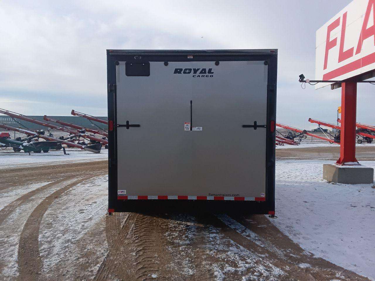 2026 Royal LCH 8'6" x 16' + V-Nose Cargo Trailer