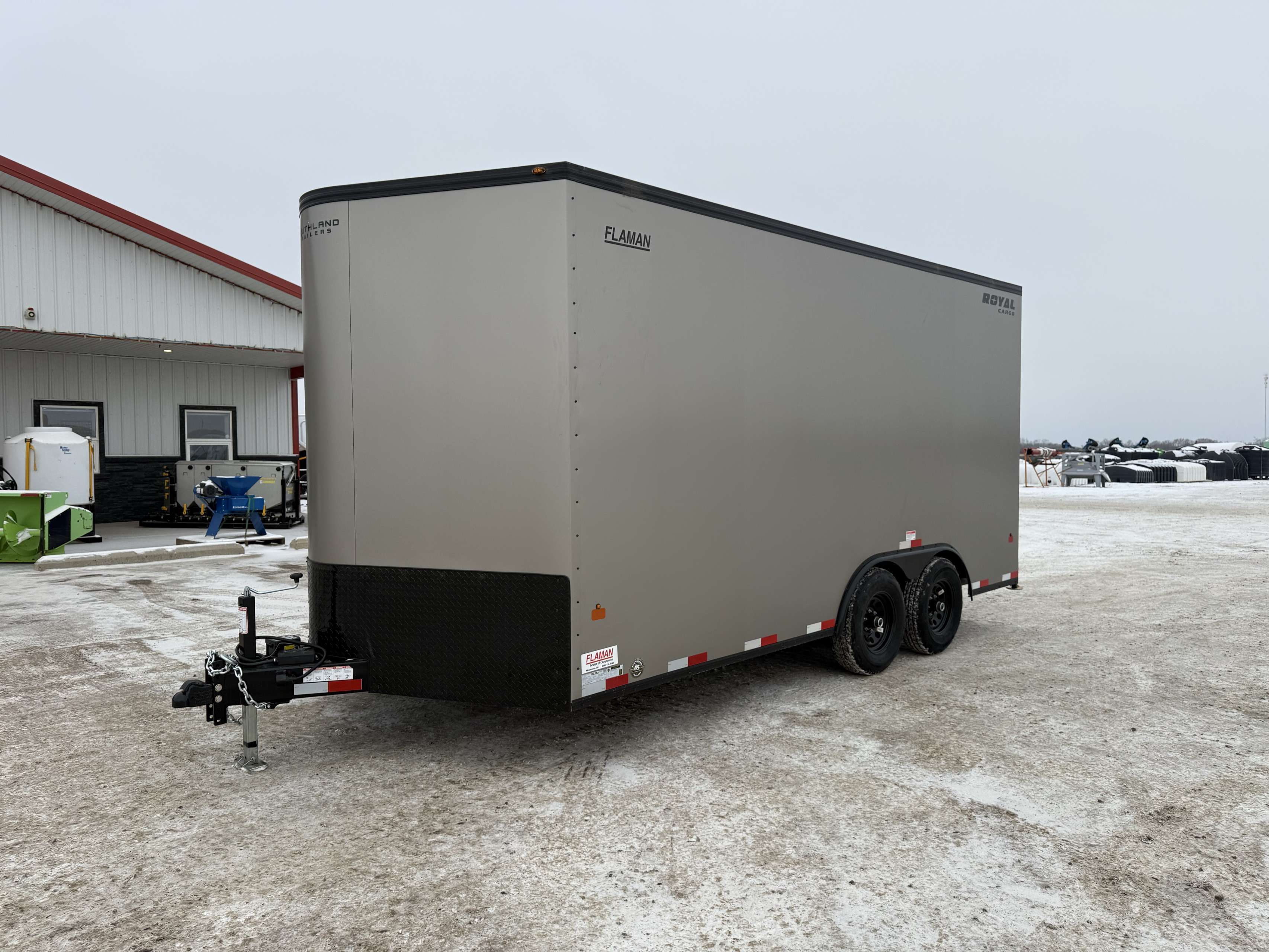 2026 Royal LCH 8'6" x 16' + V-Nose Cargo Trailer